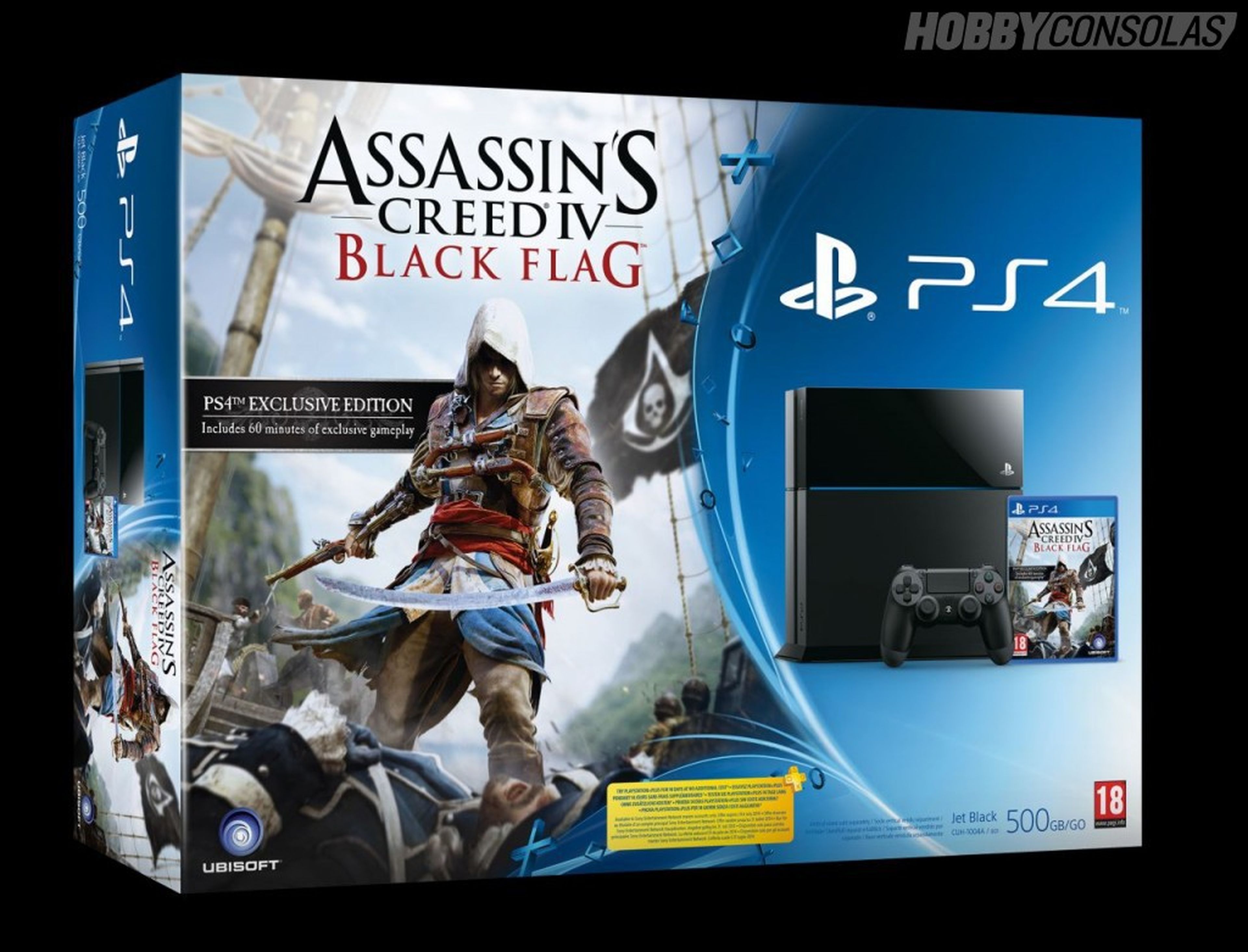 PS4 y Assassin's Creed IV Black Flag en un nuevo pack