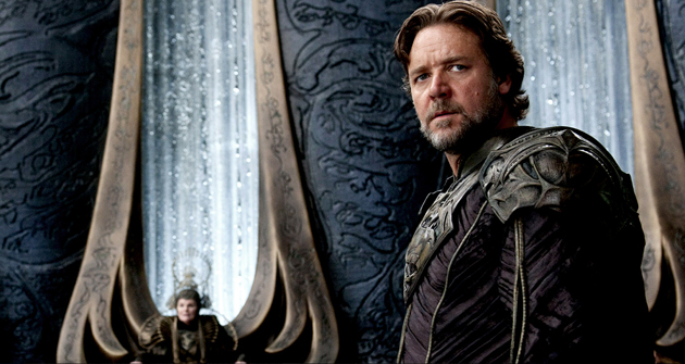Russell Crowe quiere una precuela de El hombre de acero