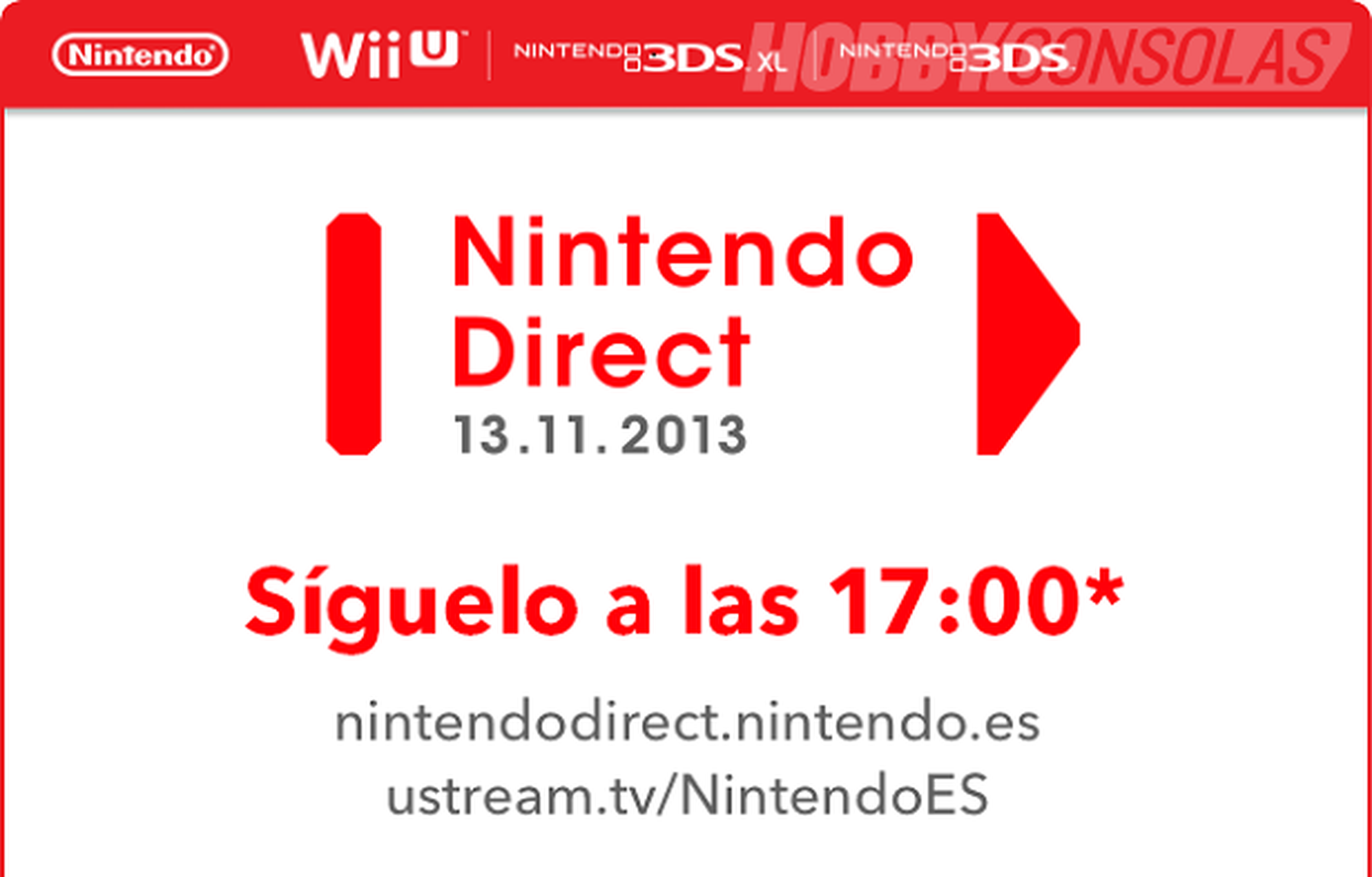 Sigue con nosotros Nintendo Direct desde 17:00