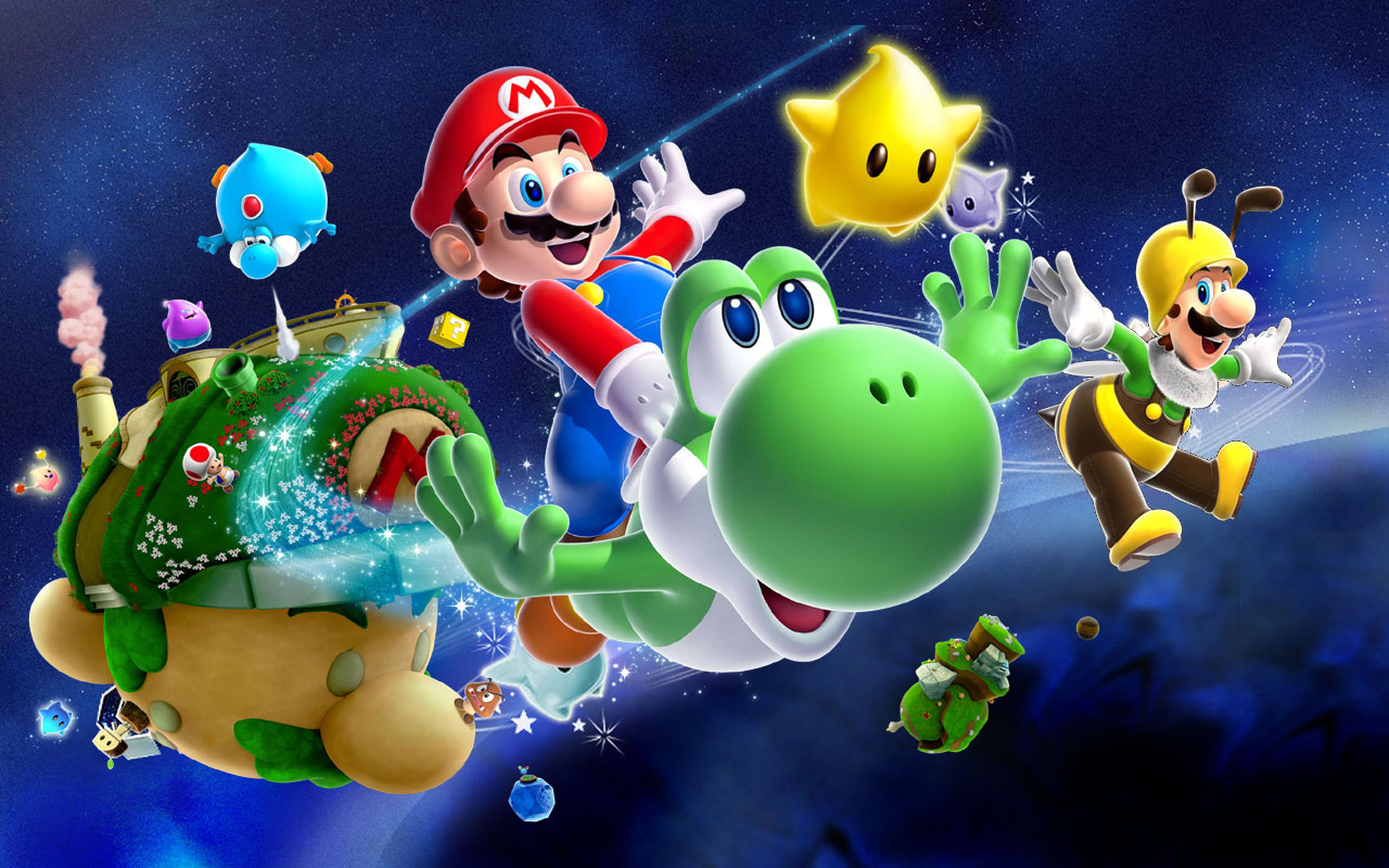 Miyamoto no cierra la puerta a un nuevo Super Mario Galaxy