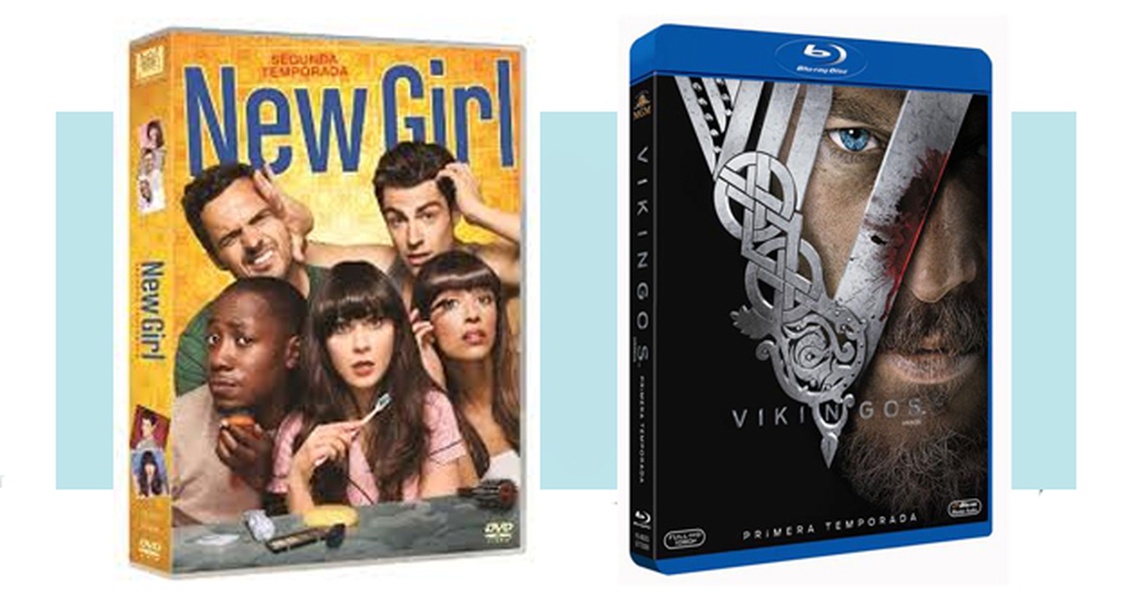 New Girl T2 y Vikingos T1 en DVD muy pronto