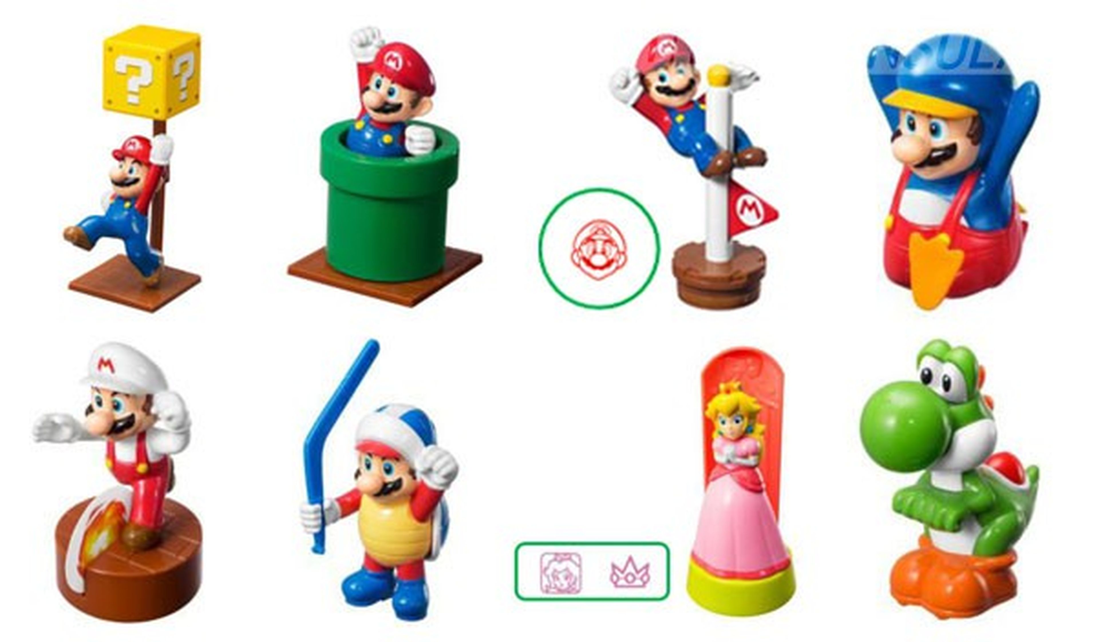 McDonald's Japón también sabe hacer juguetes de Mario