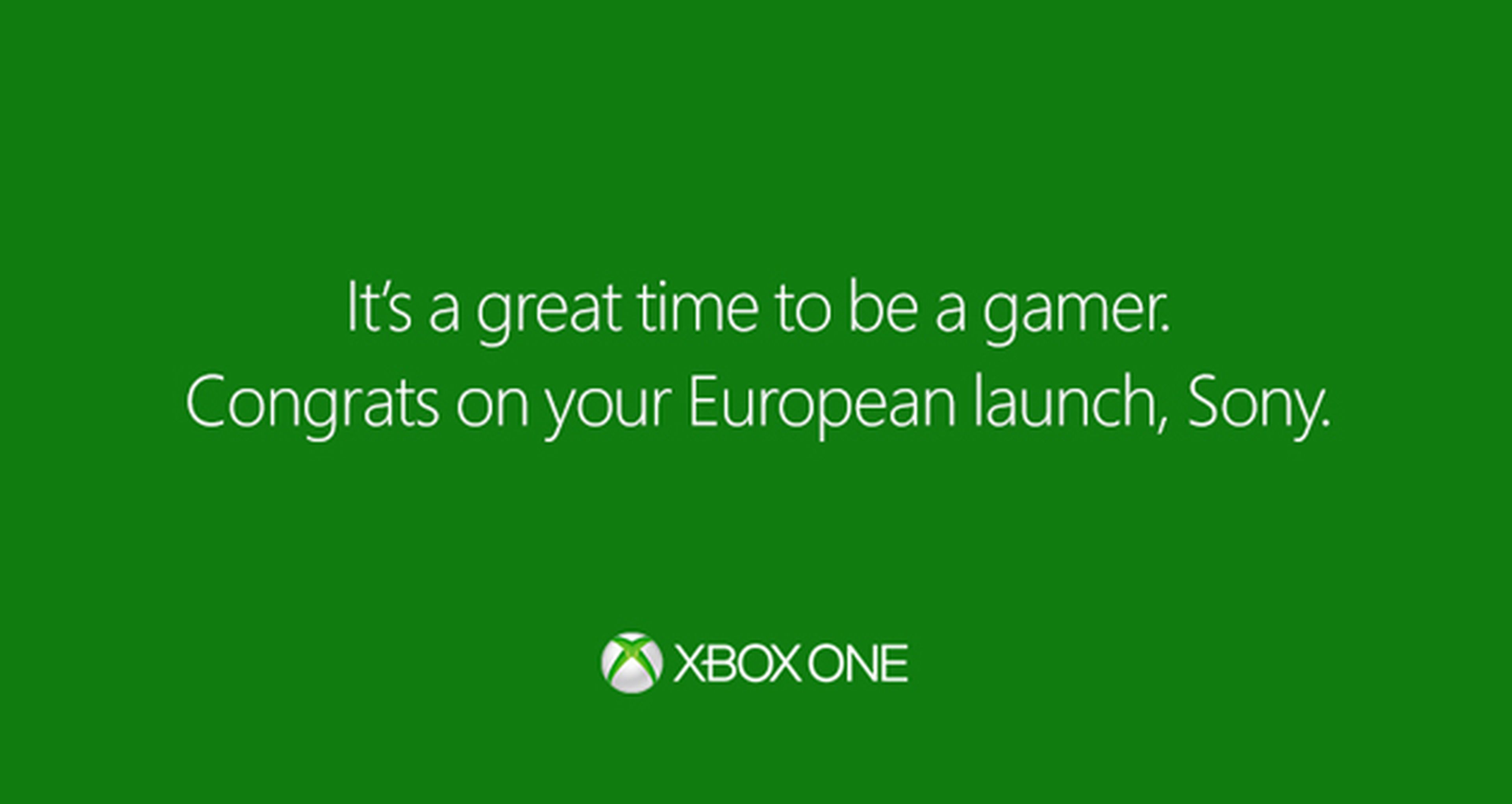 Microsoft vuelve a felicitar a Sony