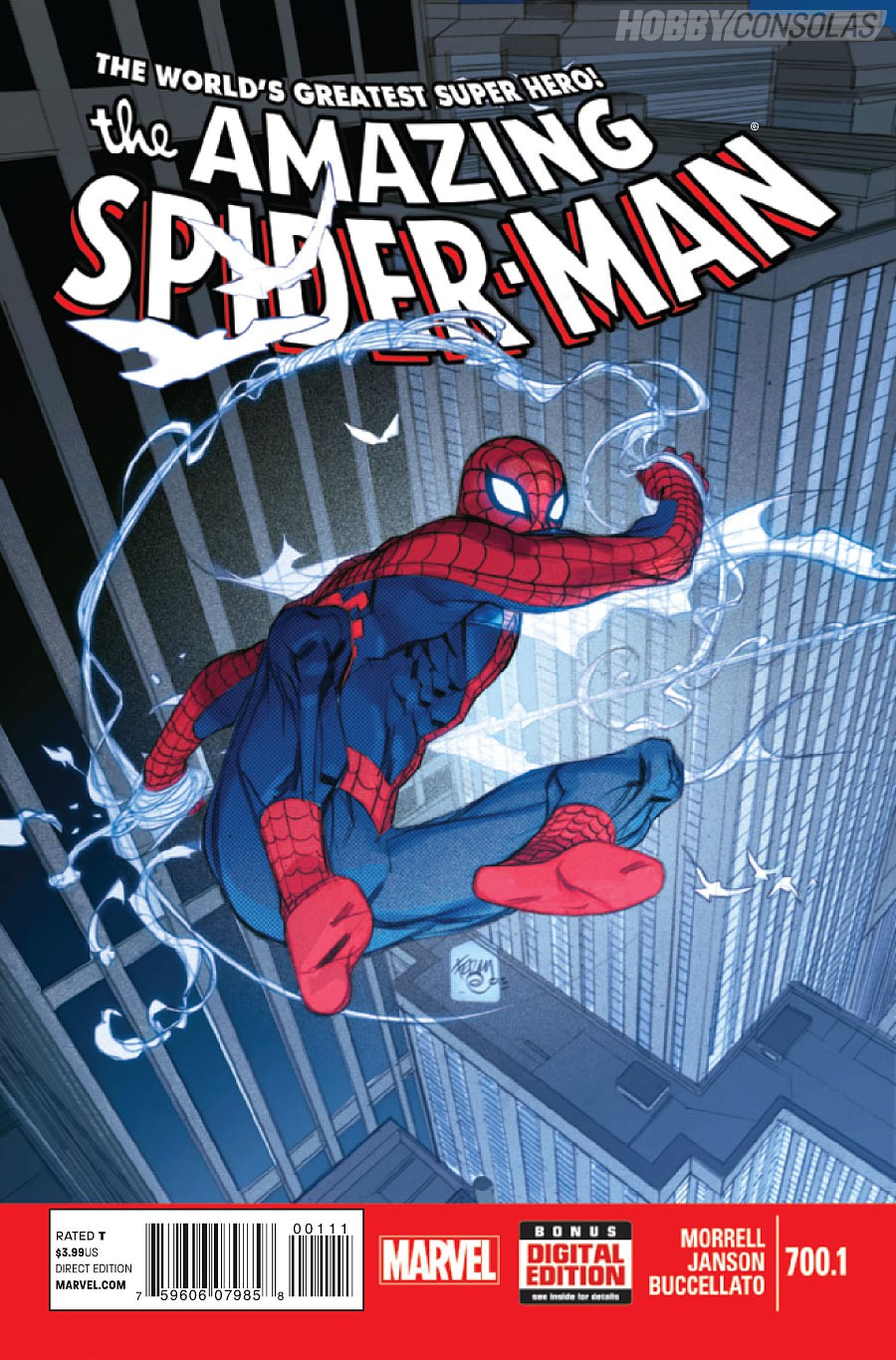 Avance EEUU: Amazing Spider-man 700.1