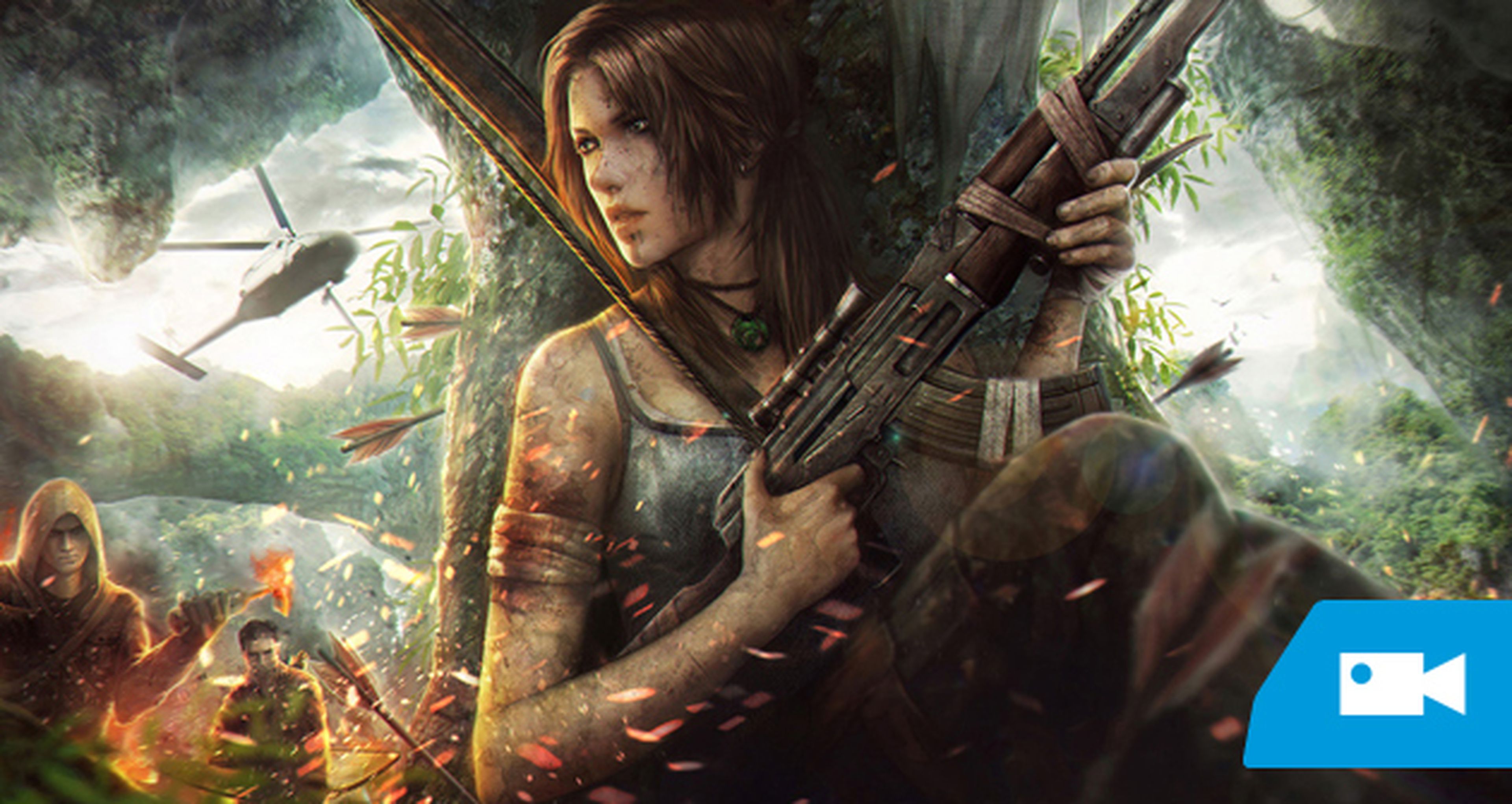 VGX: Tomb Raider Definitive Edition en movimiento