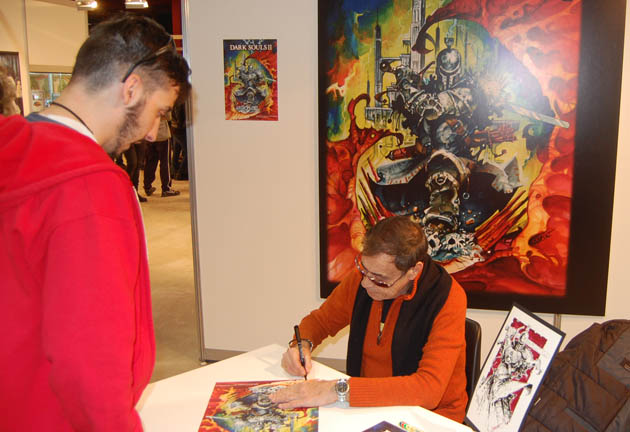 Expocómic 2013: Alfonso Azpiri con Dark Souls II