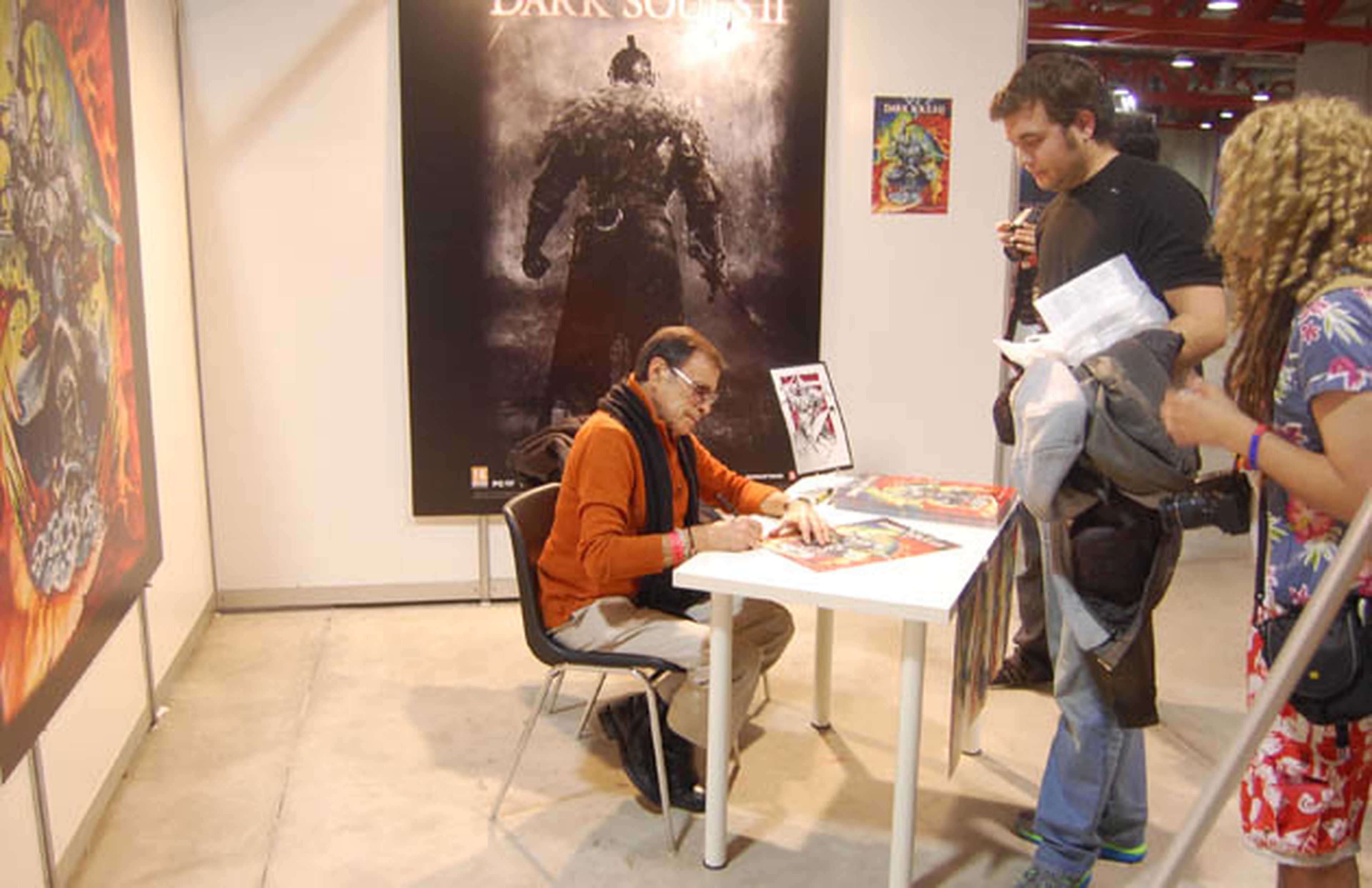 Expocómic 2013: Alfonso Azpiri con Dark Souls II