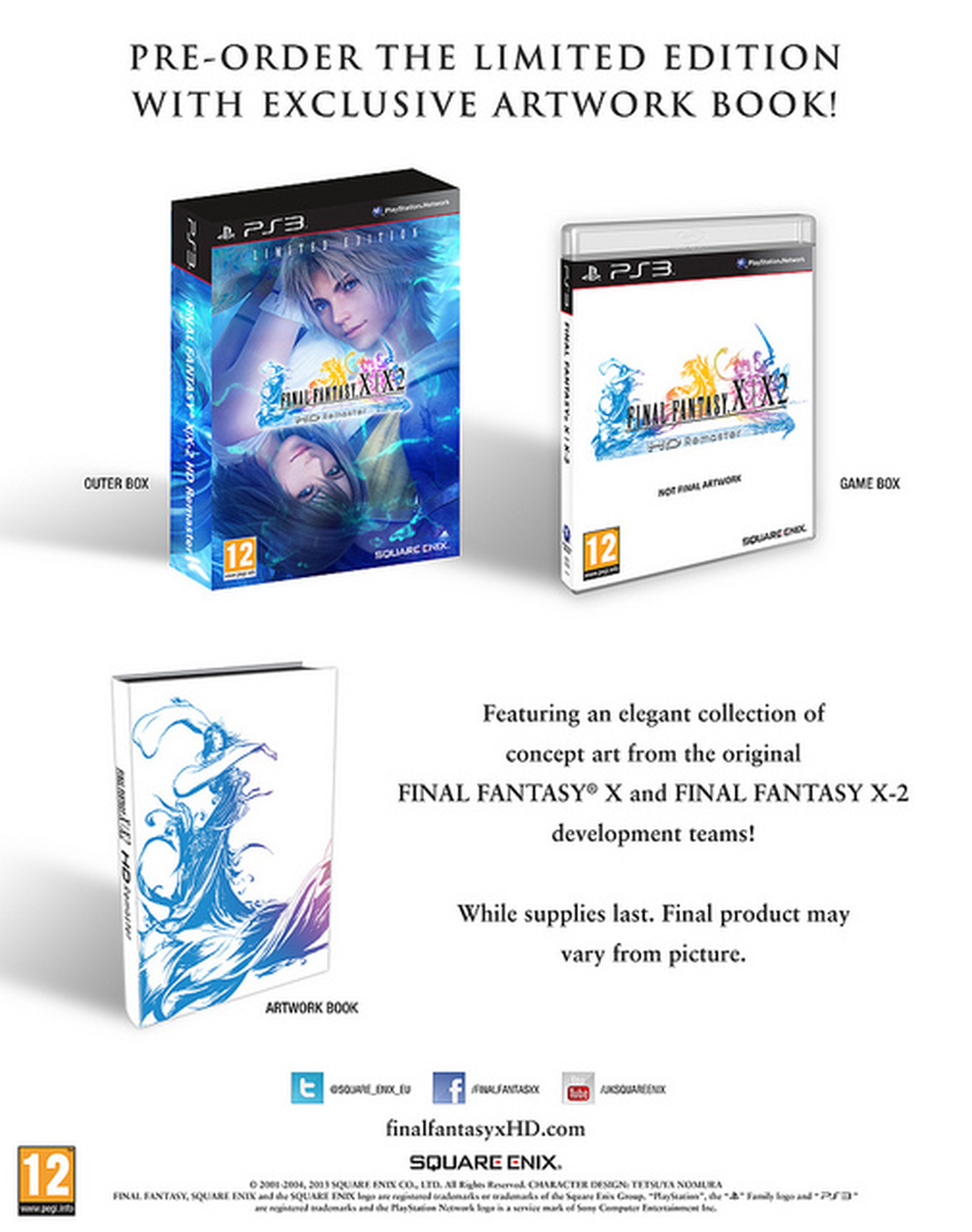 Final Fantasy X/X-2 HD ya tiene fecha de lanzamiento en PS Vita