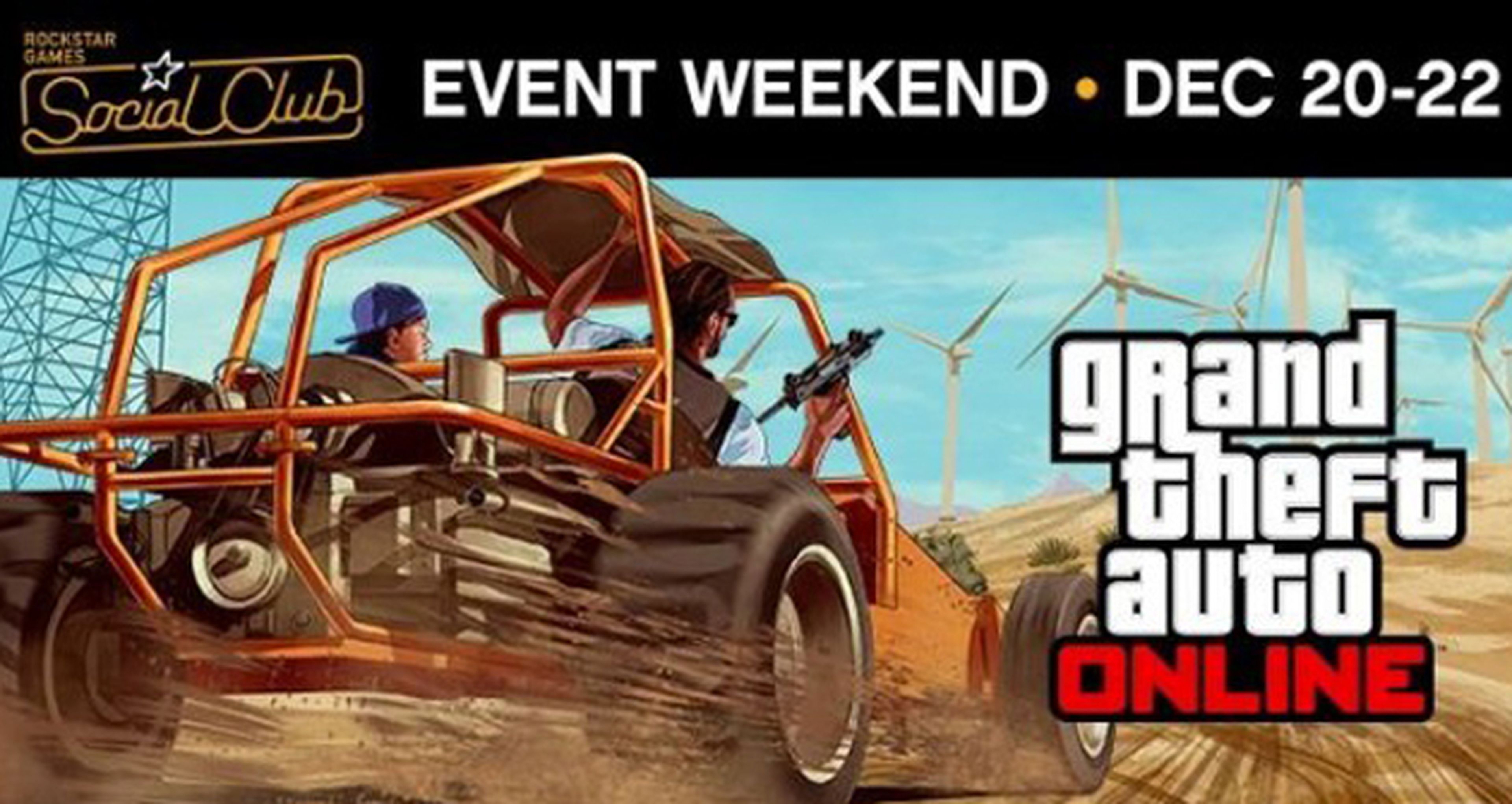 Evento especial este fin de semana en GTA Online