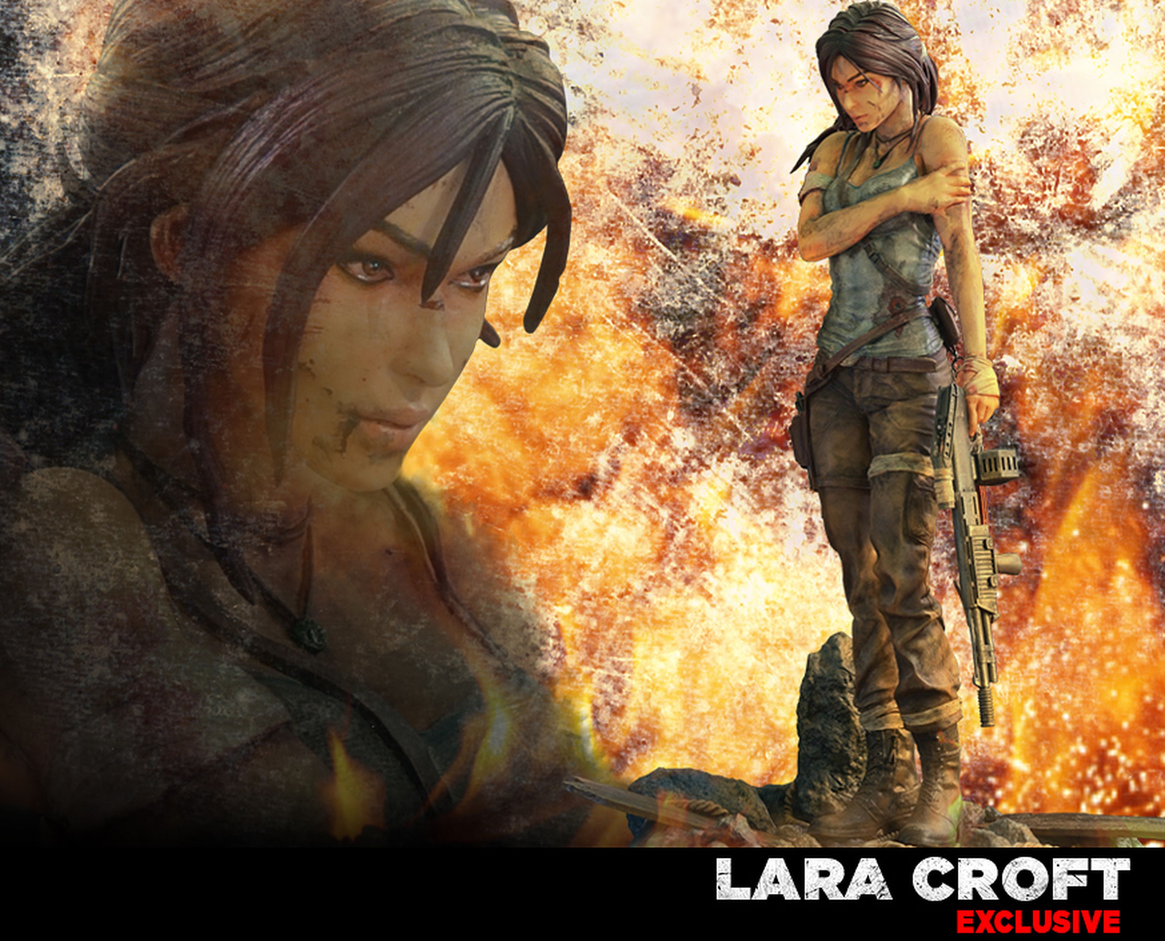 Figura de Lara Croft, de Gaming Heads