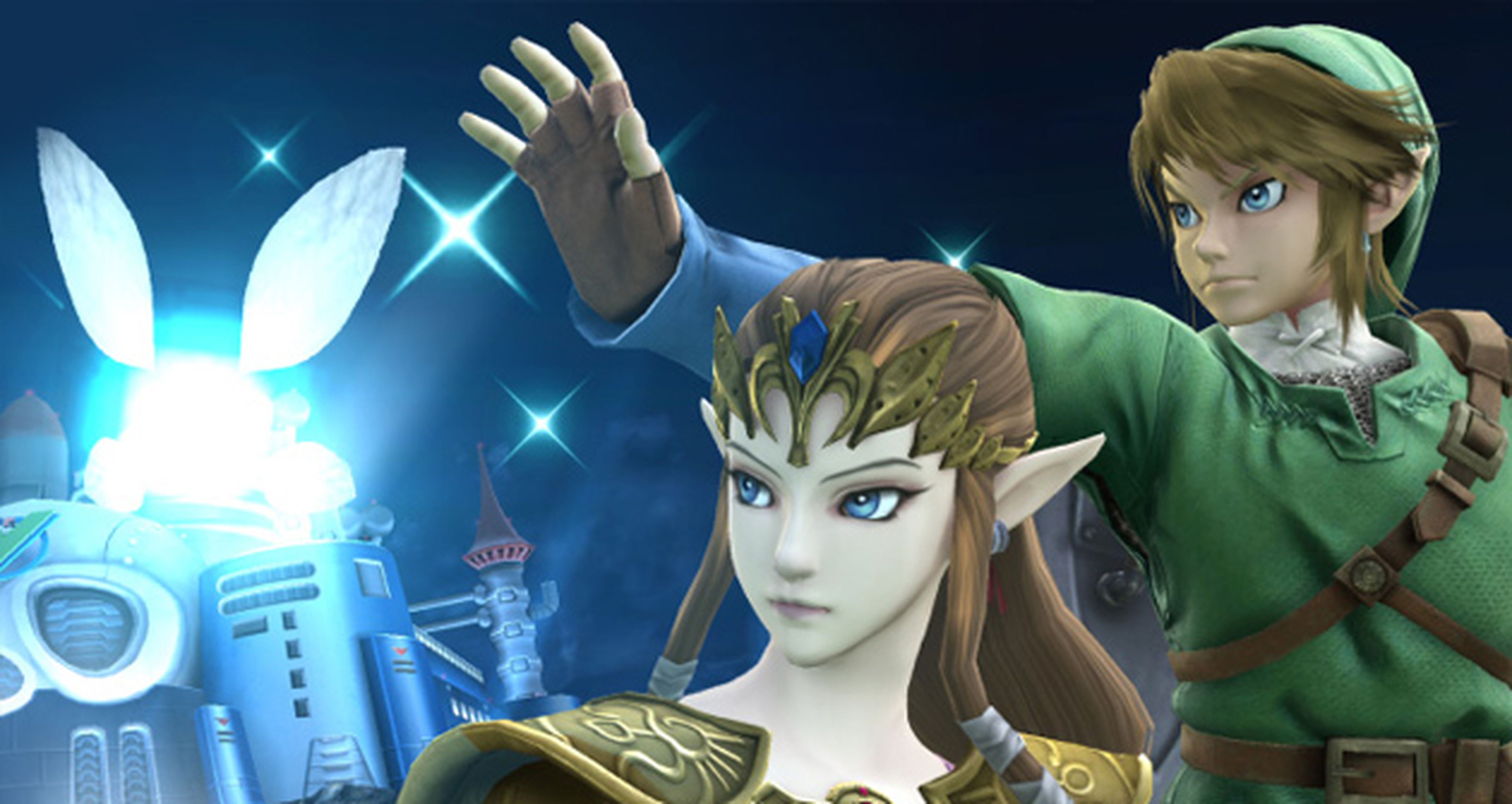 Zelda estará entre los luchadores de Super Smash Bros.