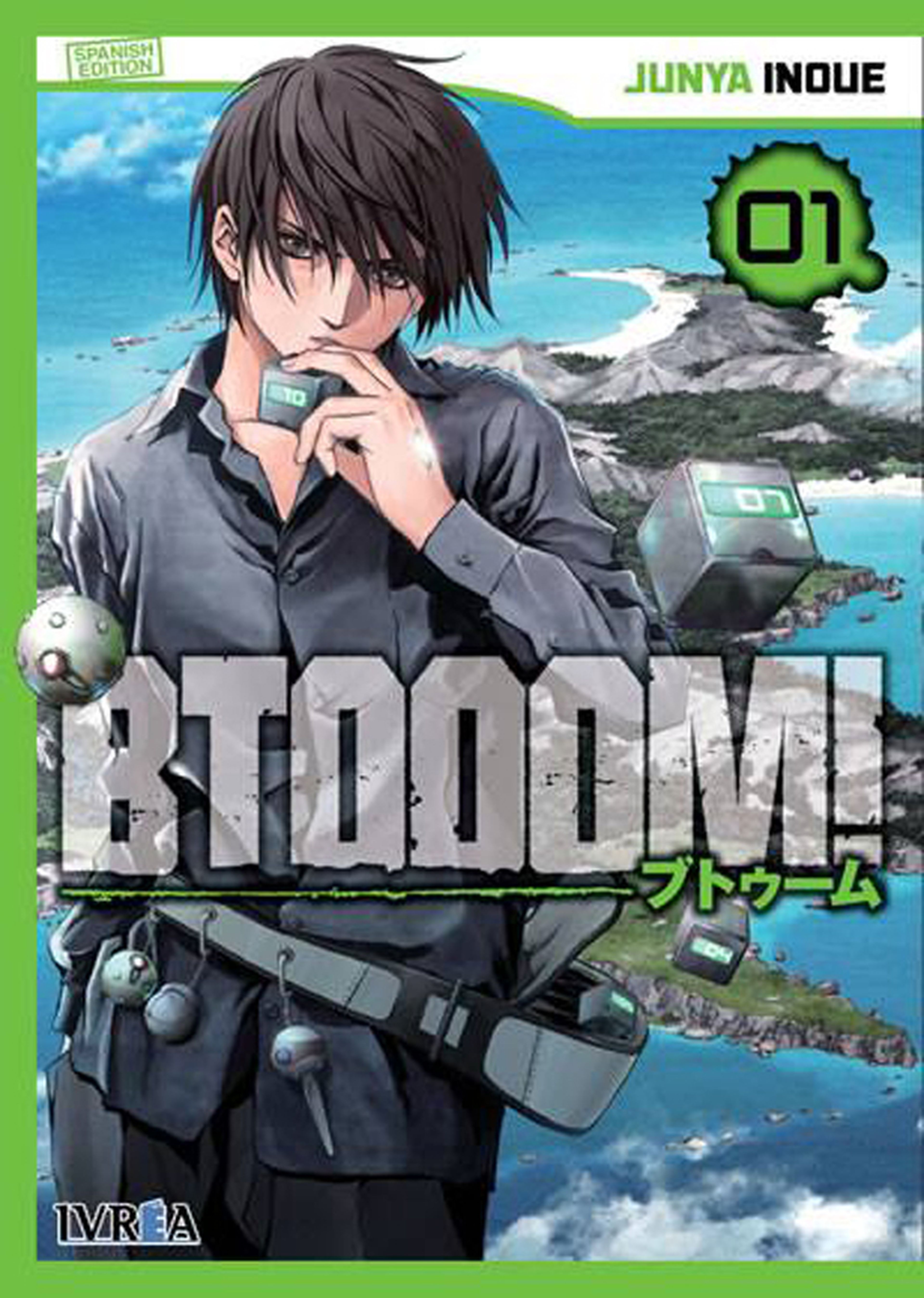 Así es la portada de la edición española de BTOOOM!