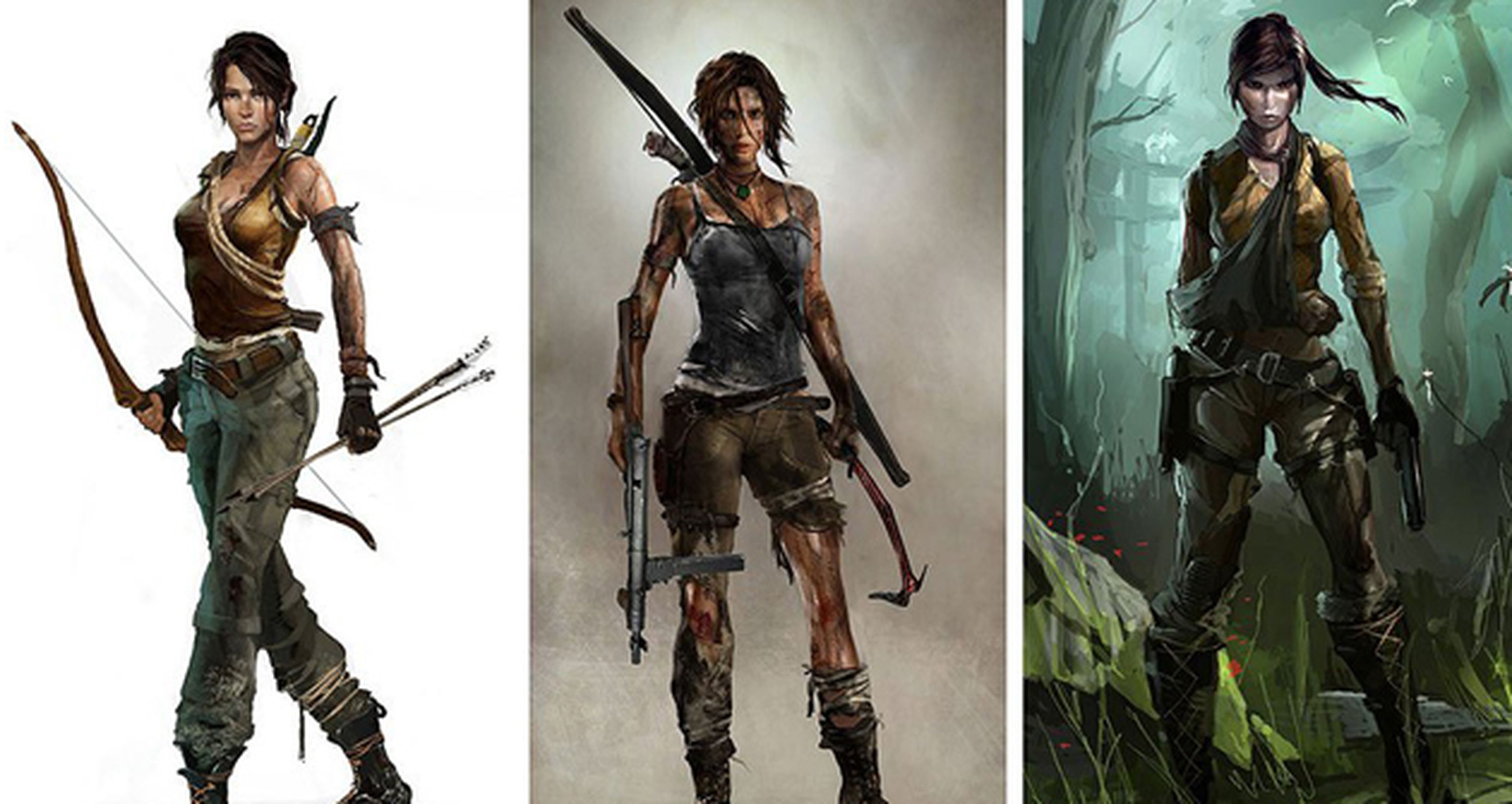 Se desvelan los diseños descartados de Tomb Raider