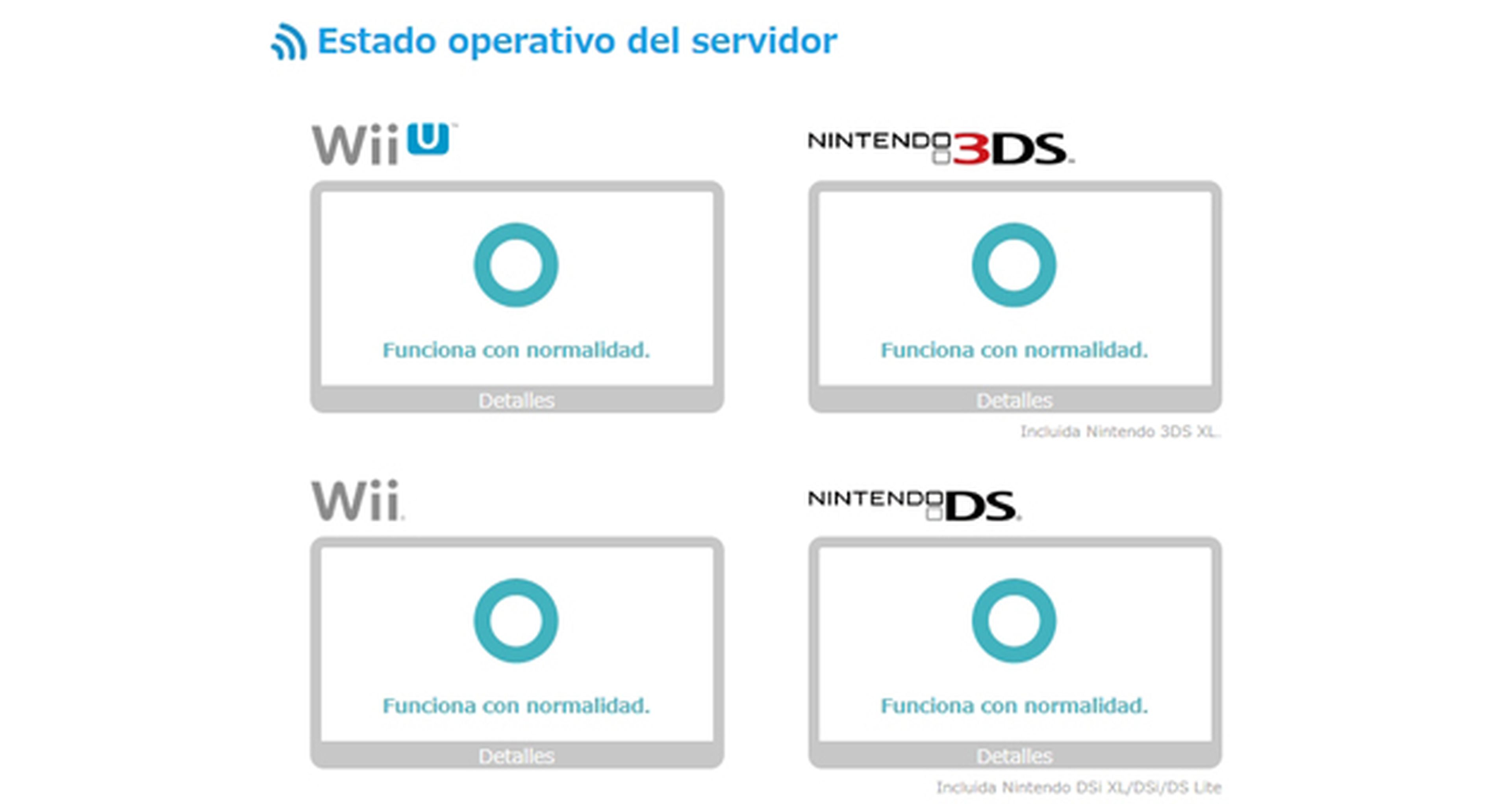 Los servicios de Nintendo vuelven a la normalidad