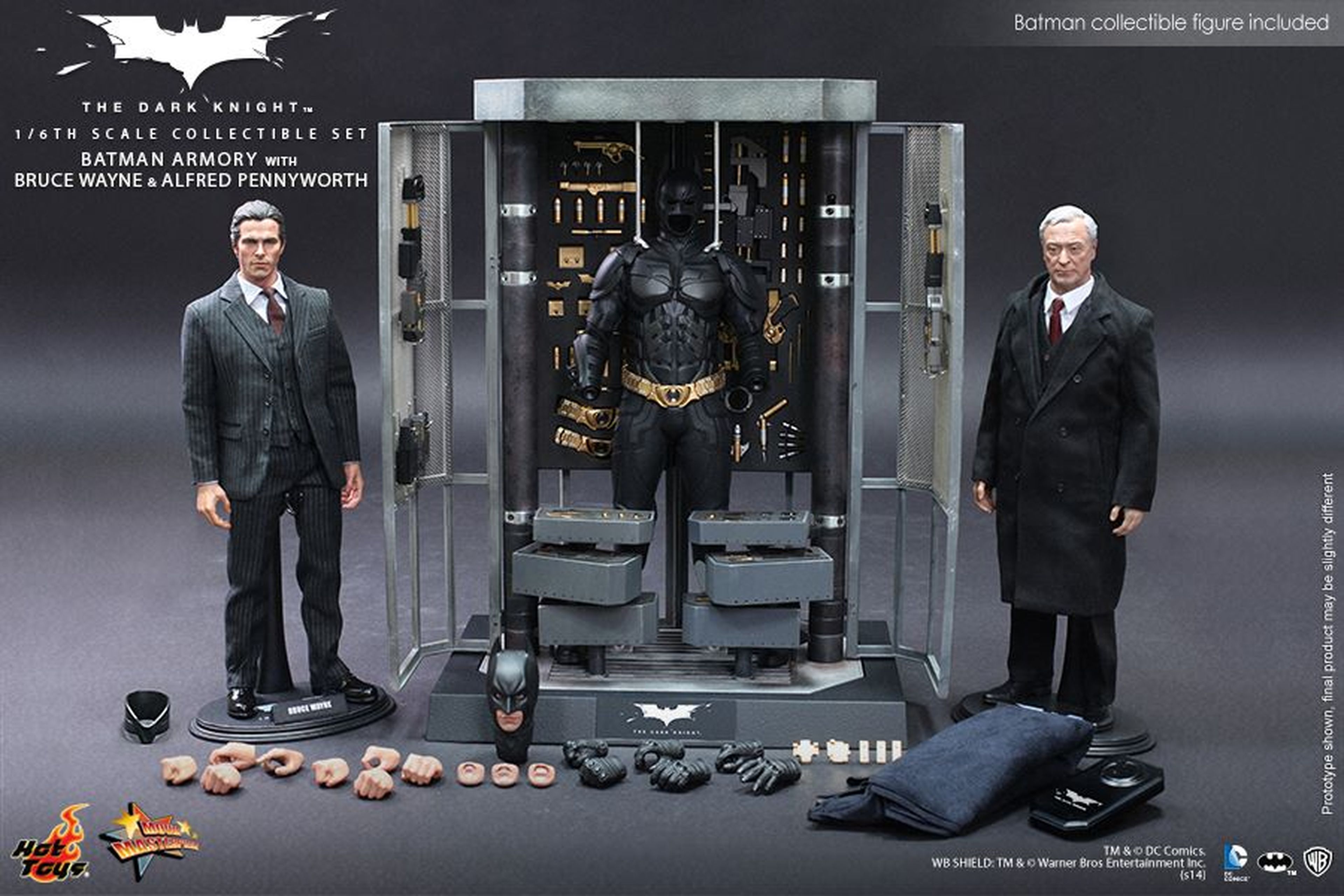 Armería de Batman de El Caballero Oscuro, de Hot Toys