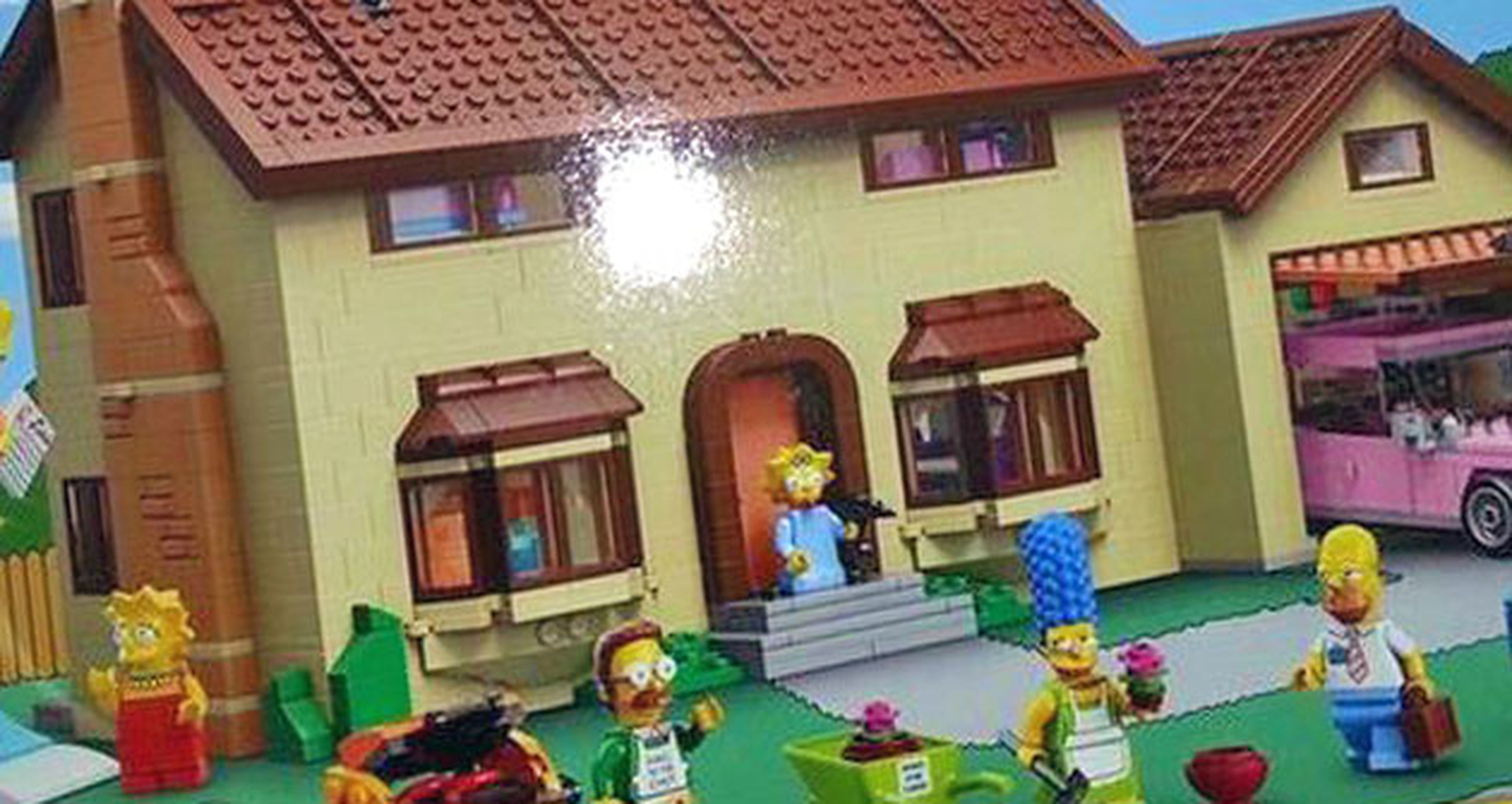 Así es el Lego de Los Simpson