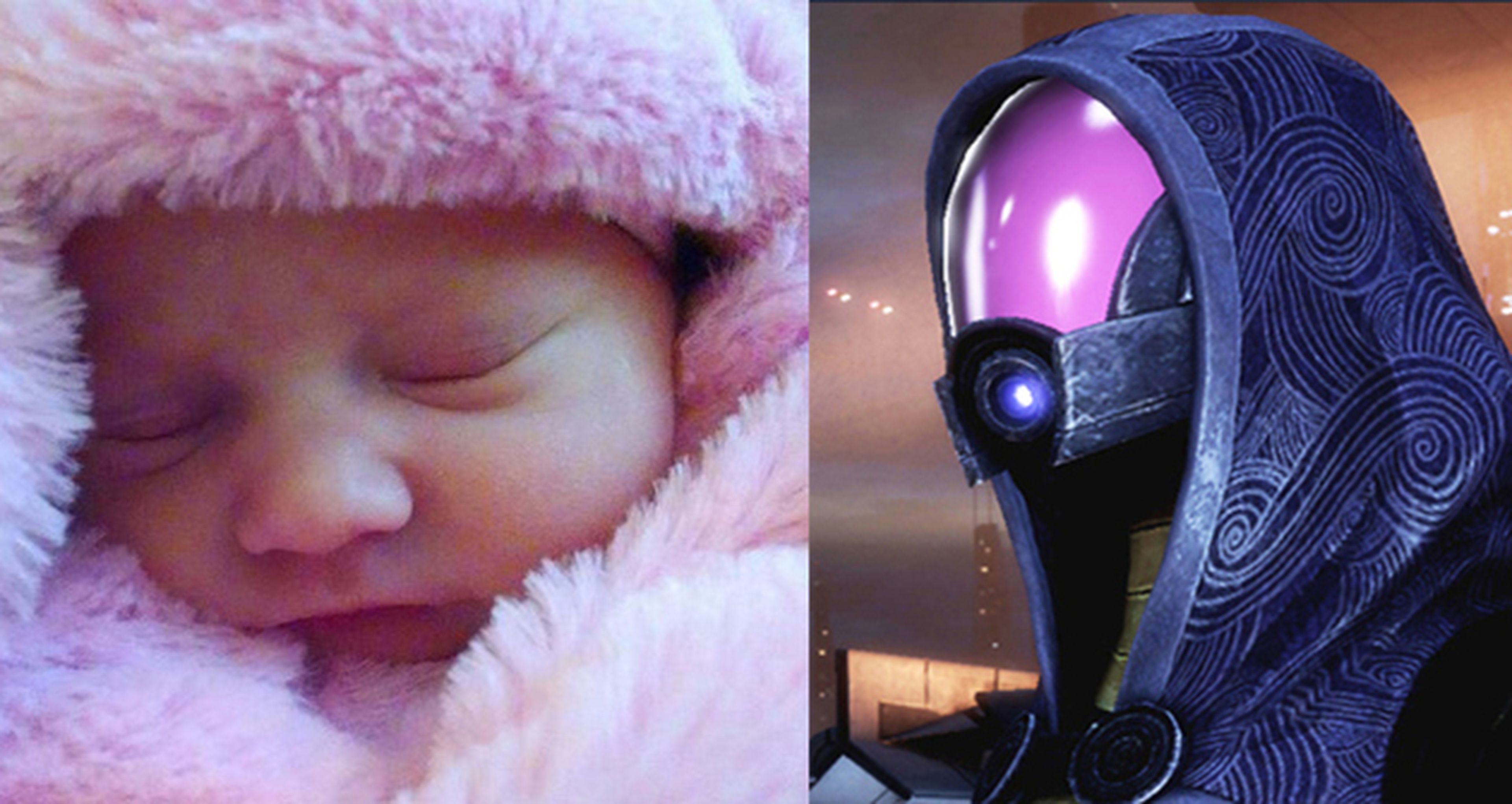 Llaman a su hija como un personaje de Mass Effect