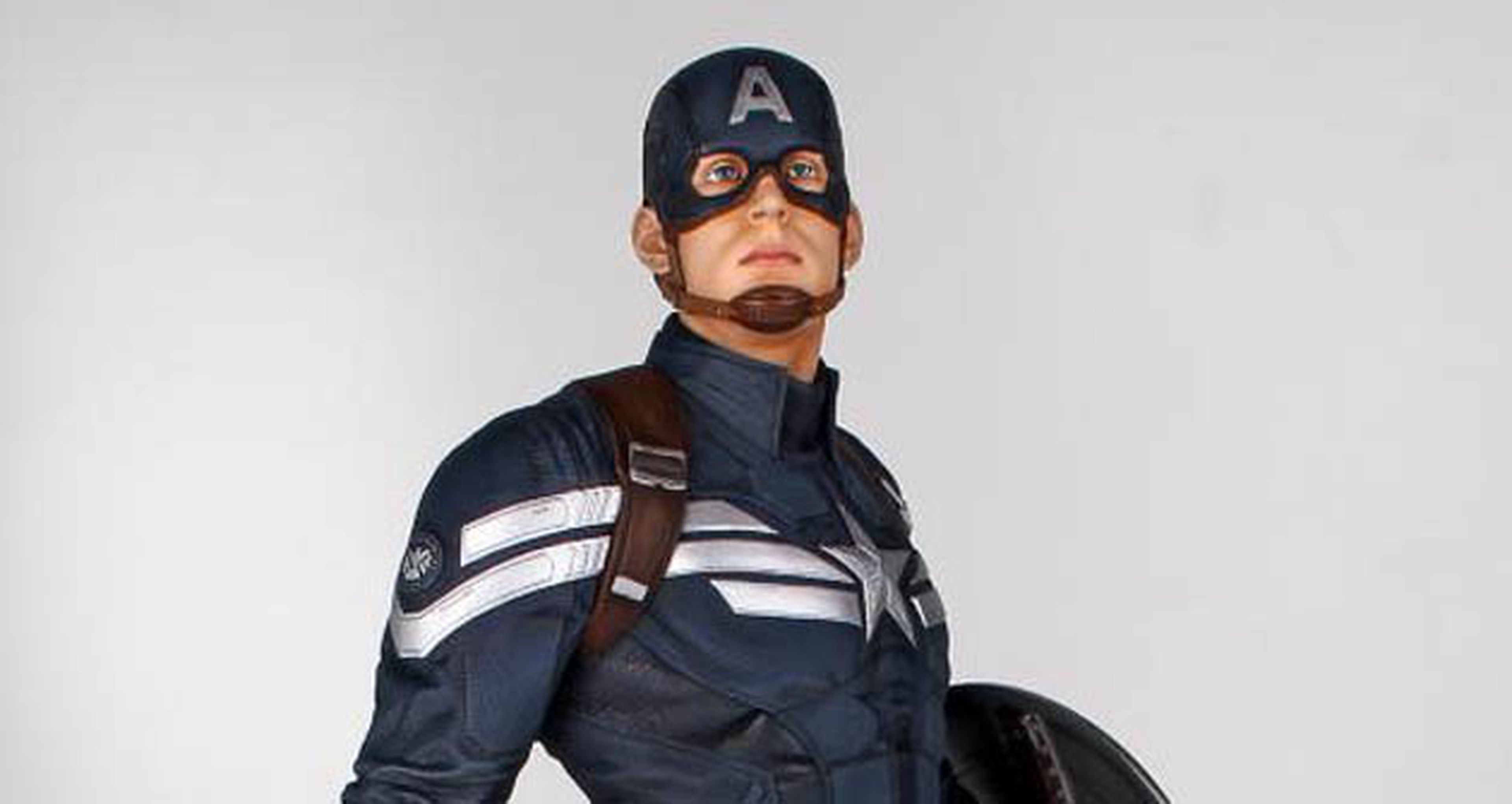 Estatua del Capitán América: El Soldado de Invierno