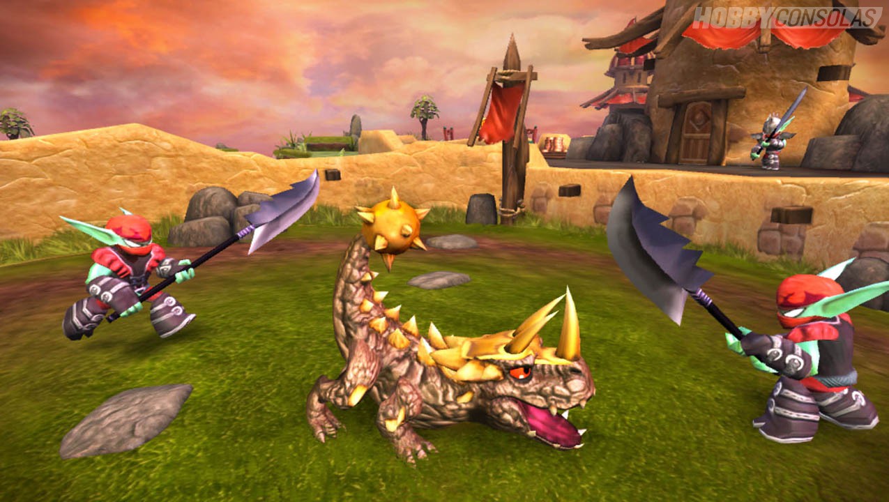 Skylanders de elemento Tierra de Spyro's Adventure