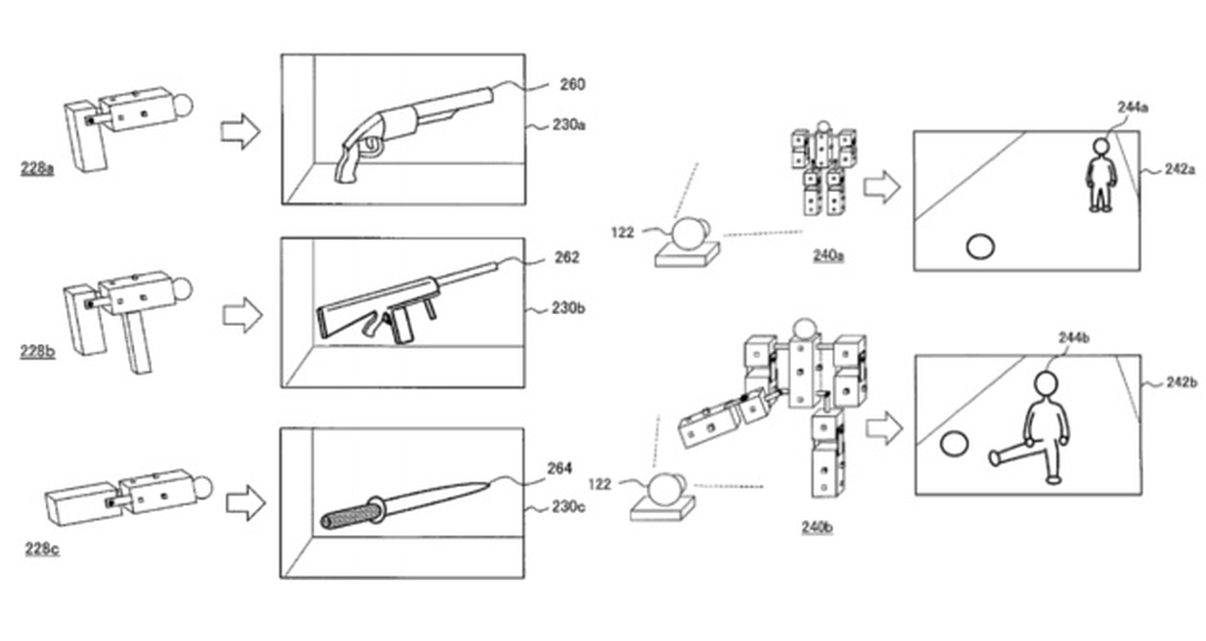 Sony patenta un tipo de PS Move modular