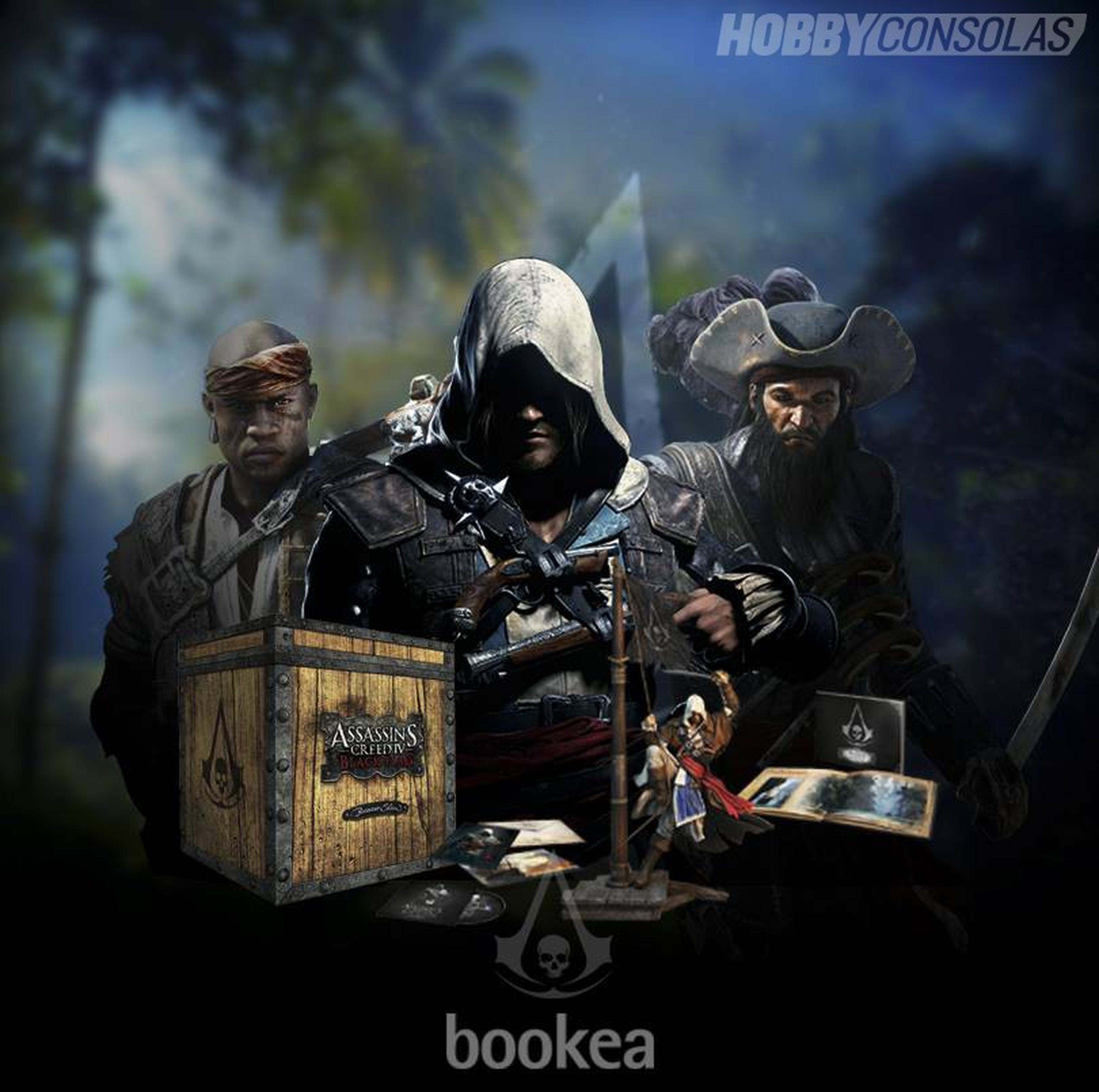 Bookea sortea ediciones especiales de Assassin's Creed IV