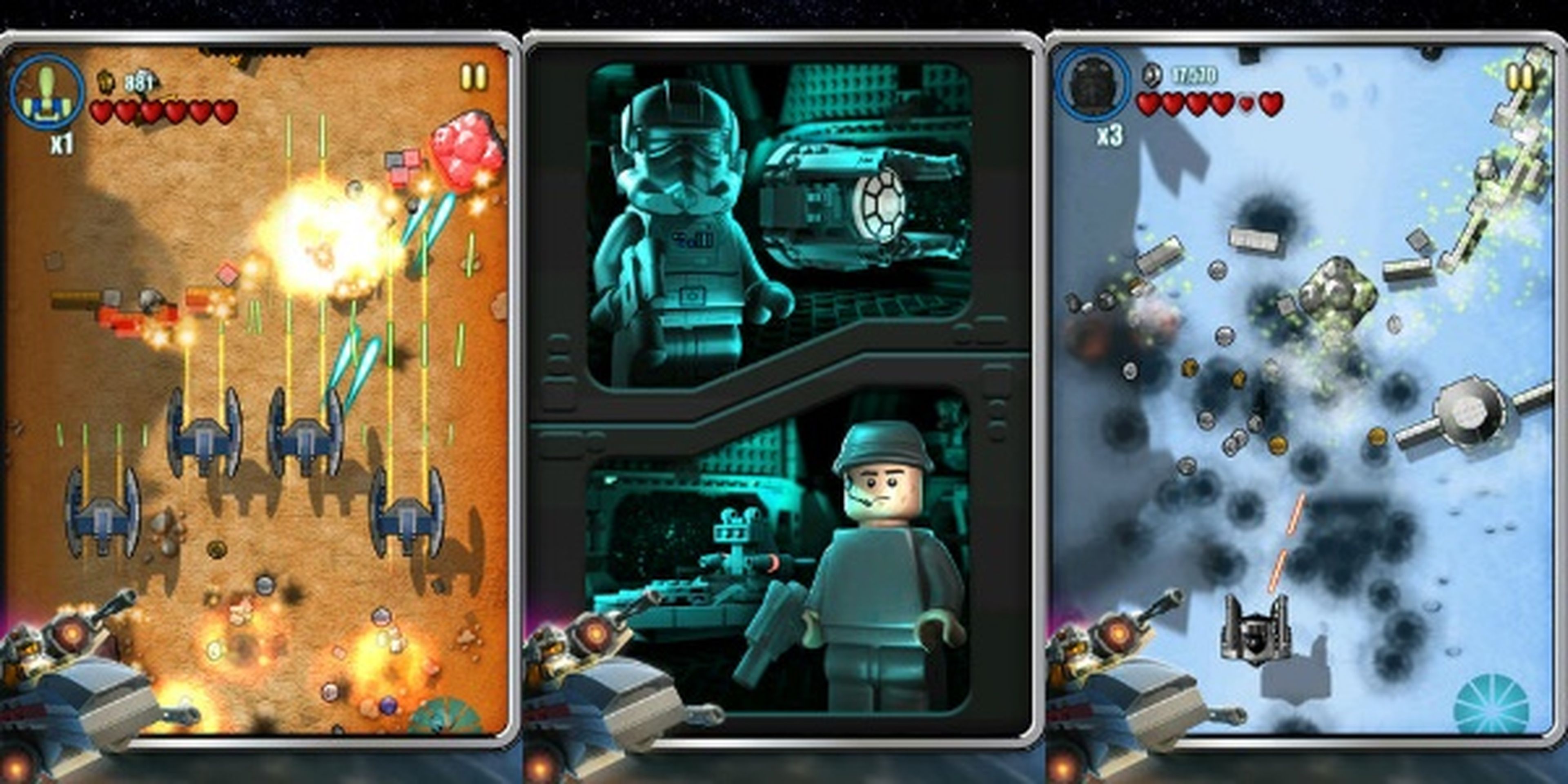 LEGO Star Wars Microfighters llega a iOS