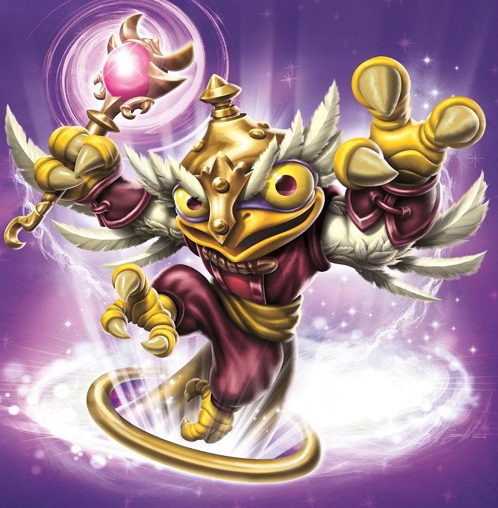 La magia de Hoot Loop en Skylanders Swap Force