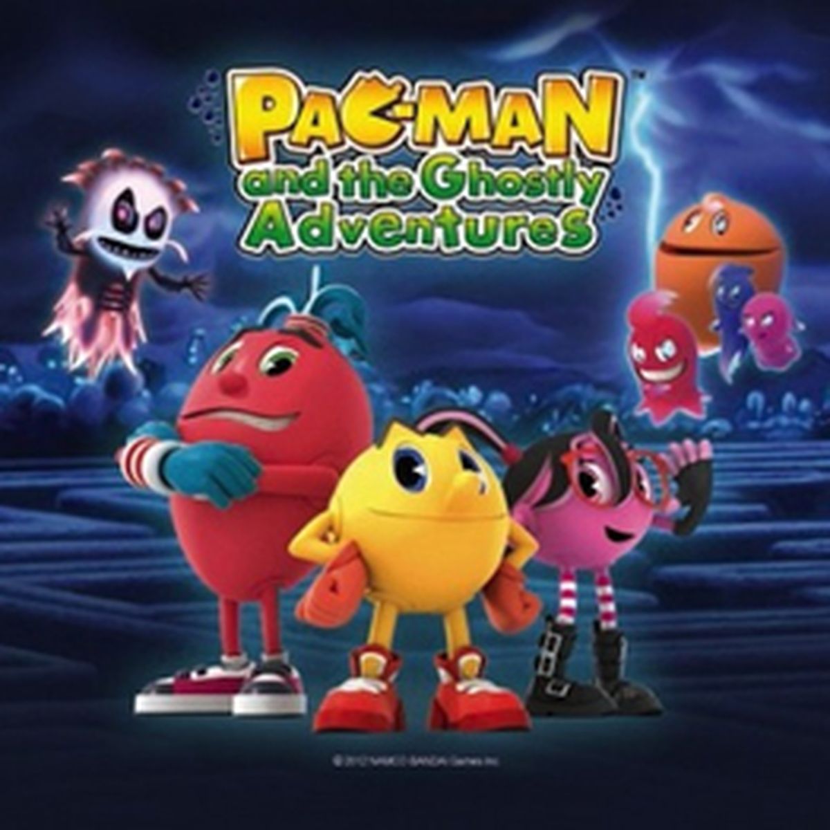 pacman y las aventuras fantasmales juguetes de tinta