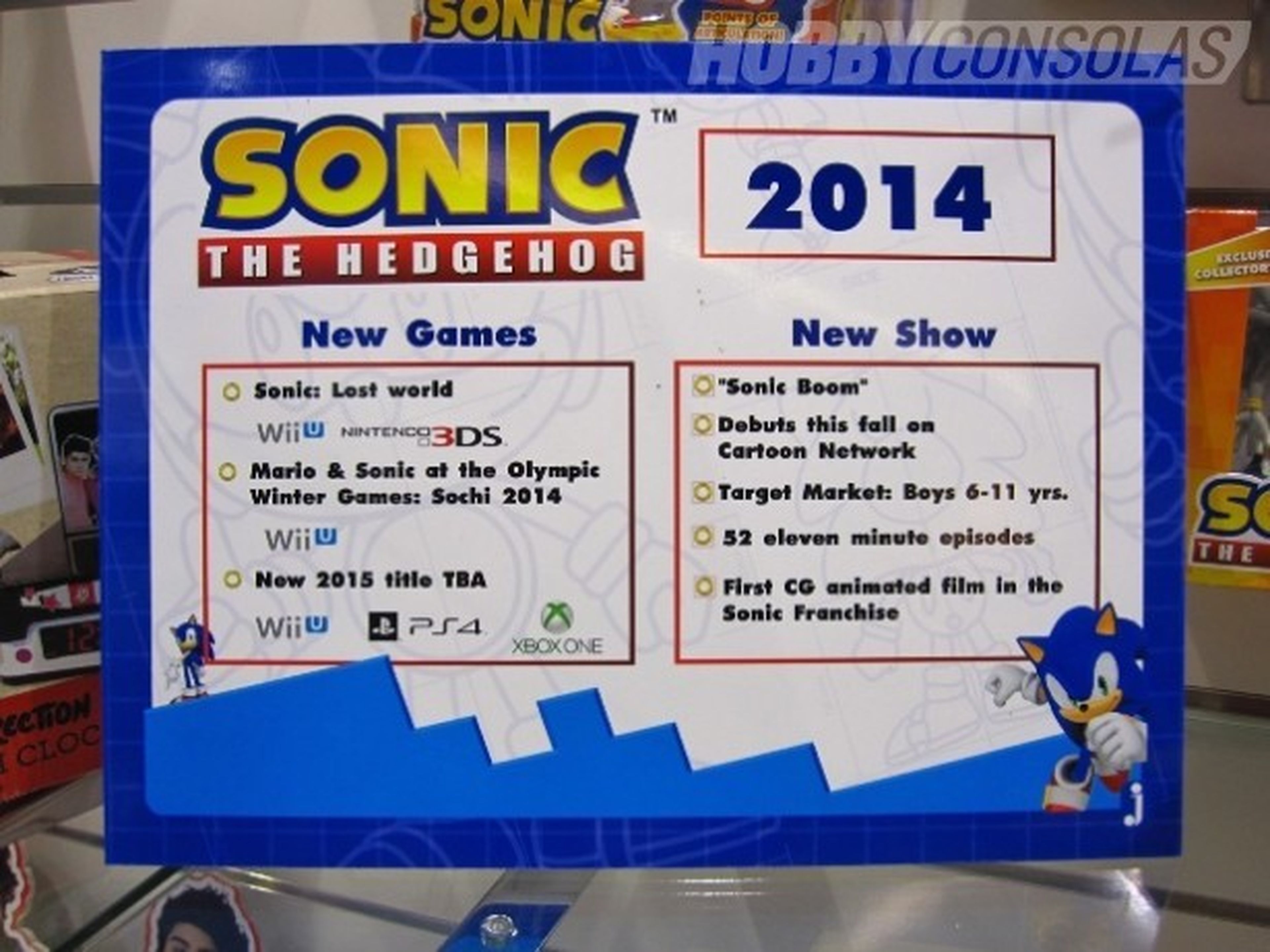 Sega niega la información sobre el nuevo juego de Sonic