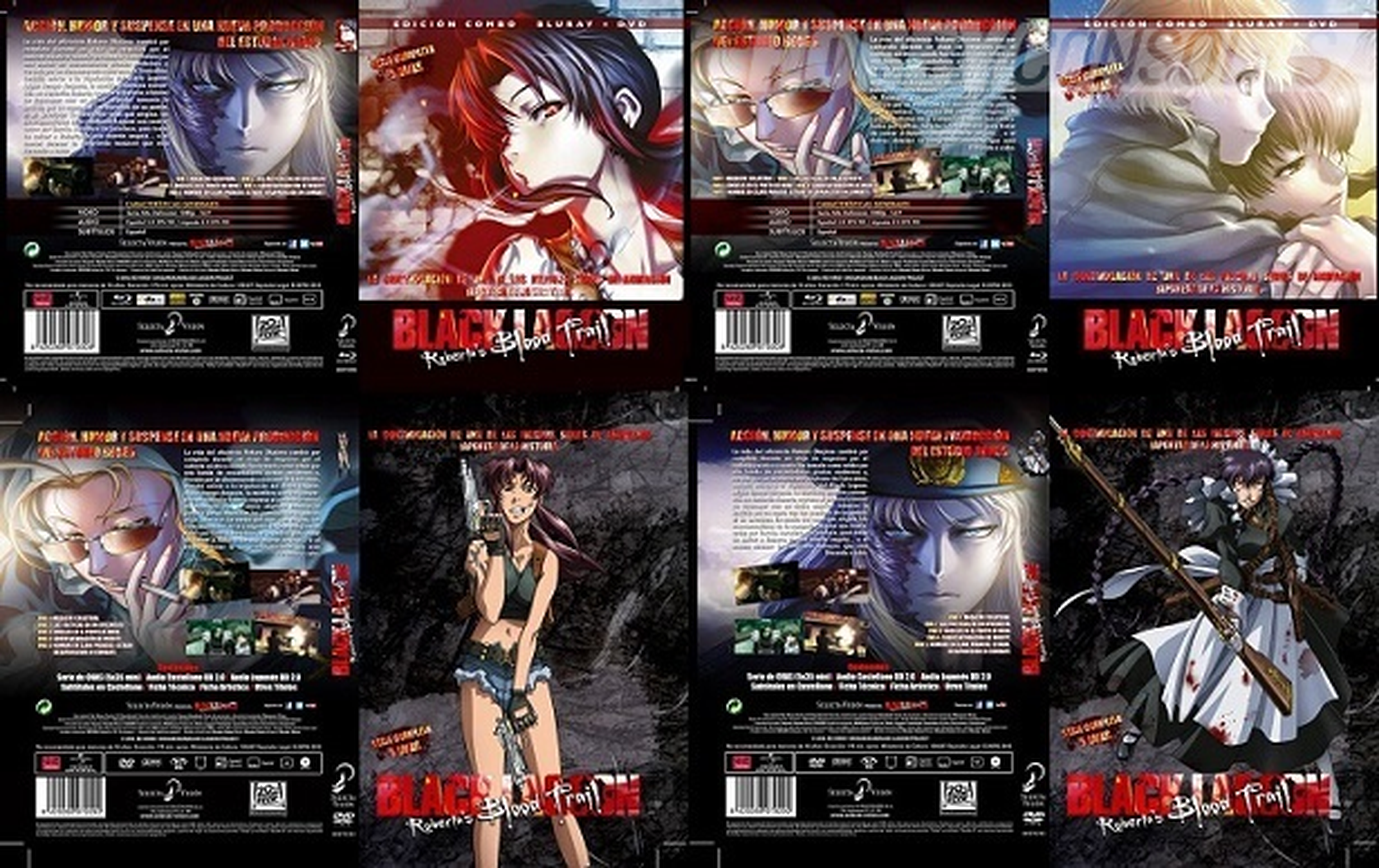Packs definitivos de las OVA's de Black Lagoon