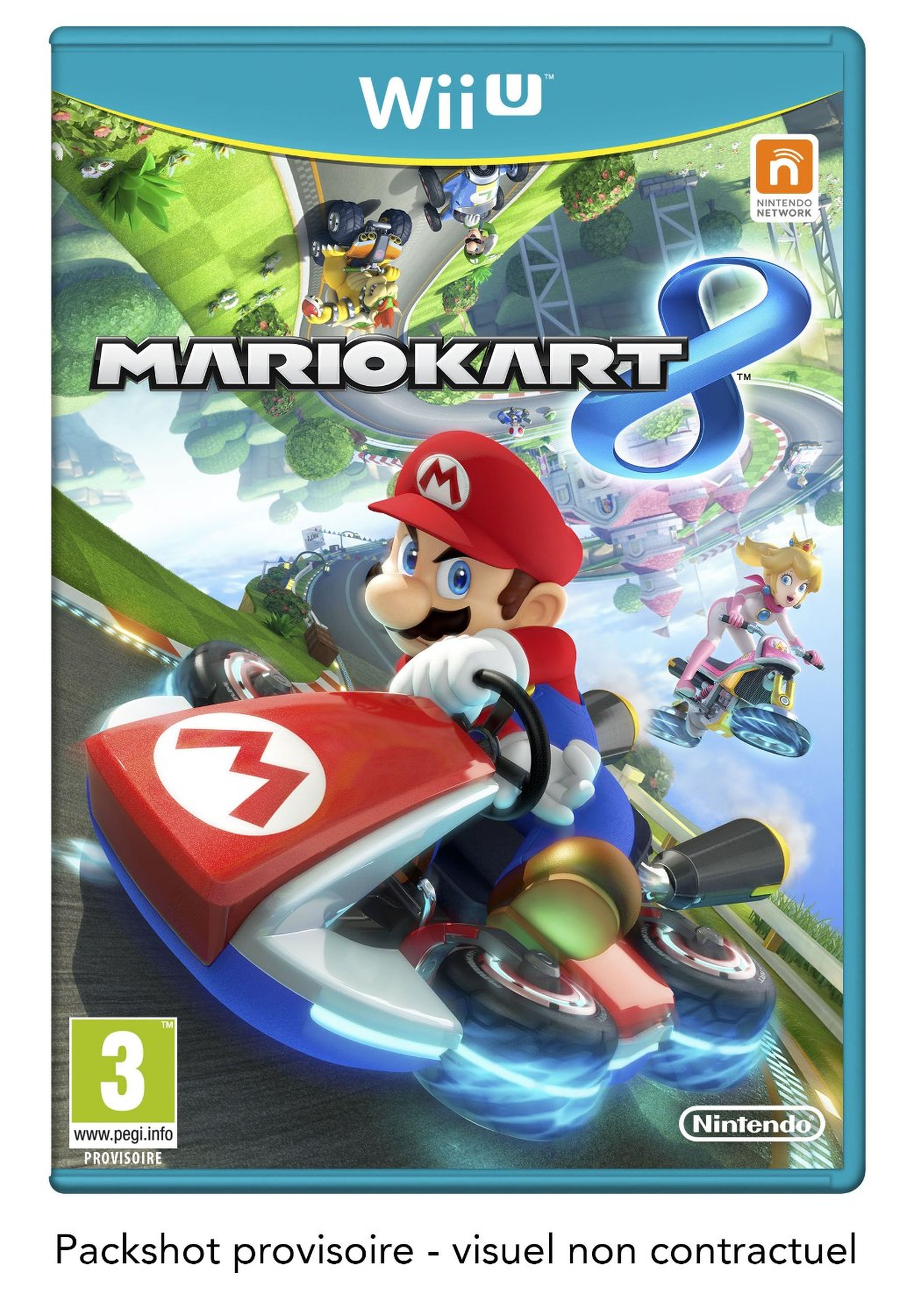 Así será la portada de Mario Kart 8