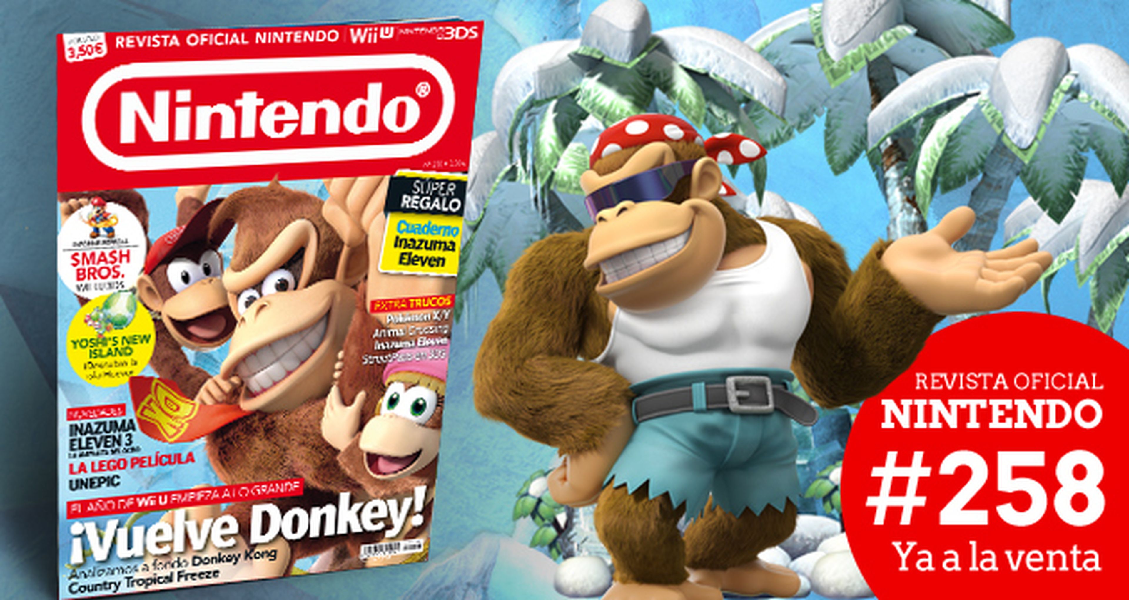 Número 258 de Revista Oficial Nintendo ya a la venta