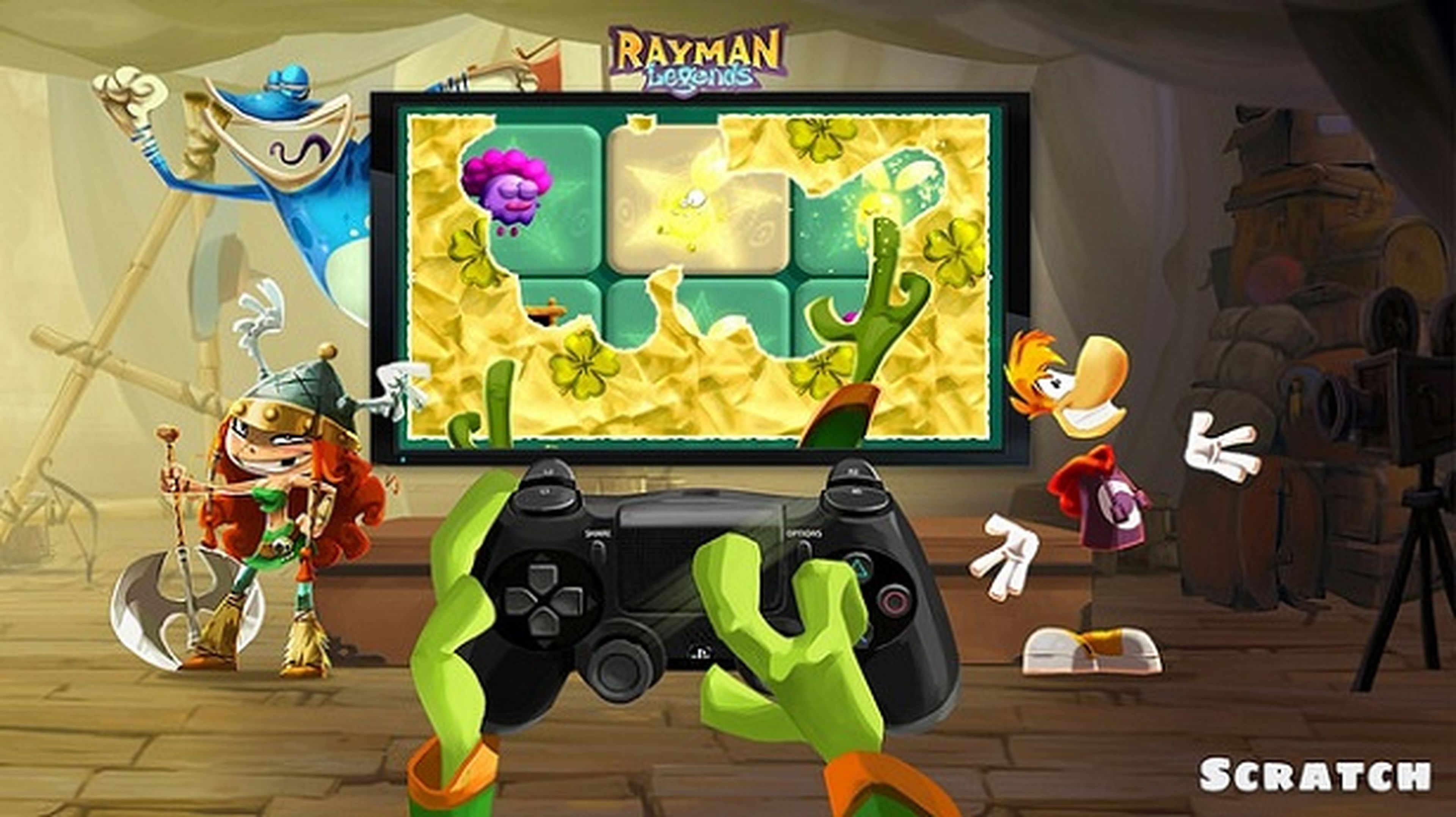 Las novedades de Rayman Legends en PS4