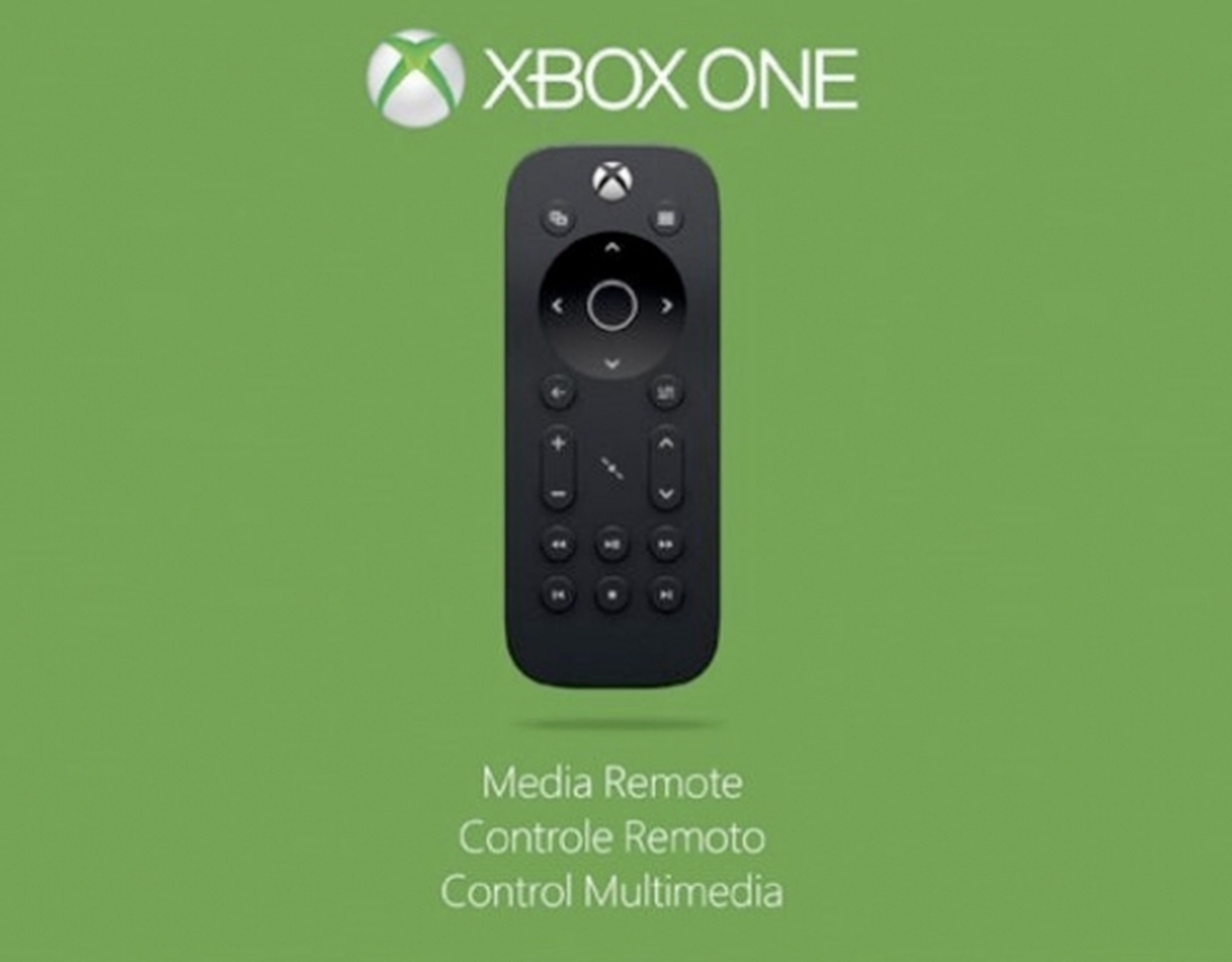 Así es el mando a distancia Xbox One Media Remote