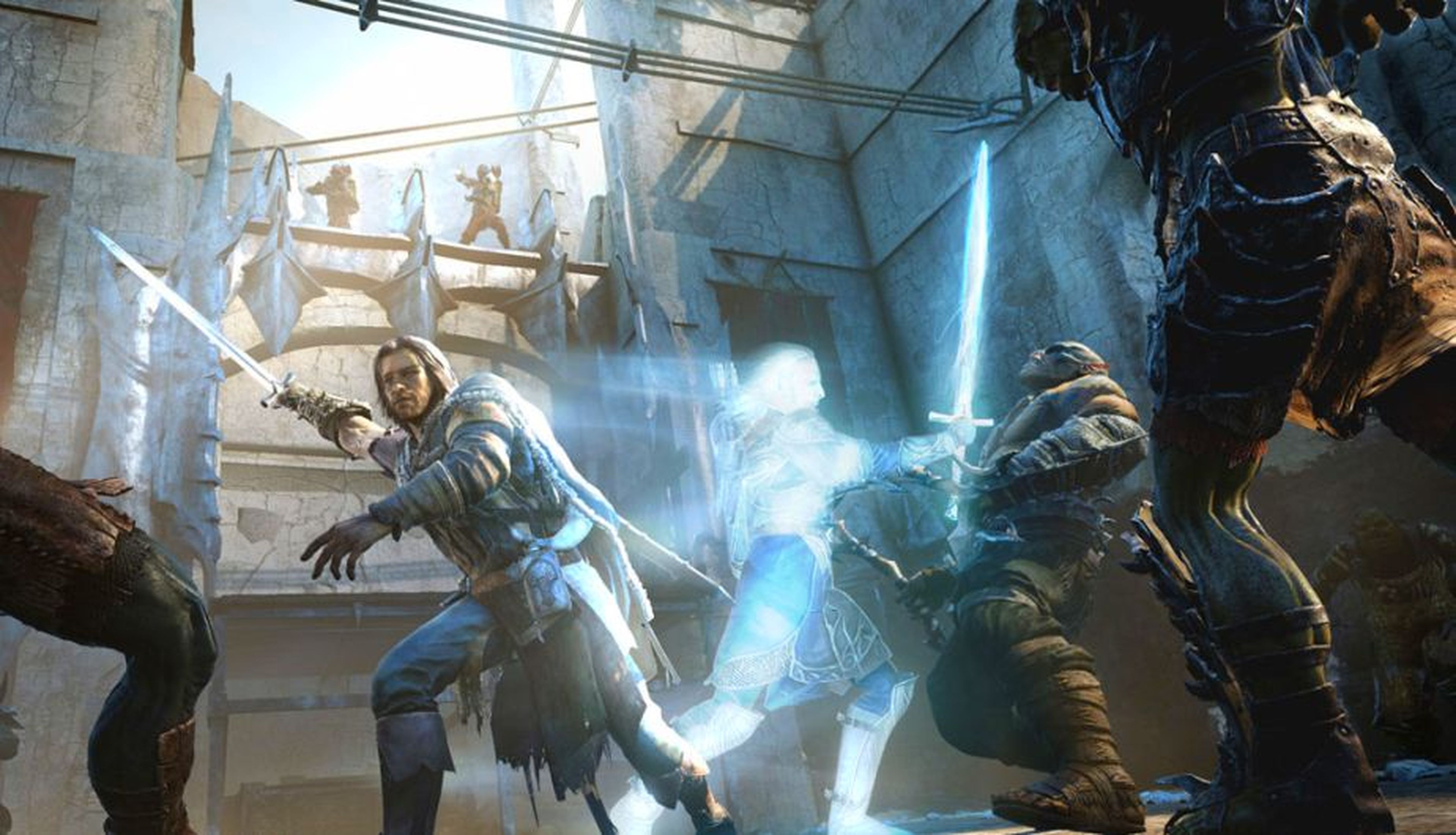 Sombras de Mordor está centrado en PS4 y Xbox One