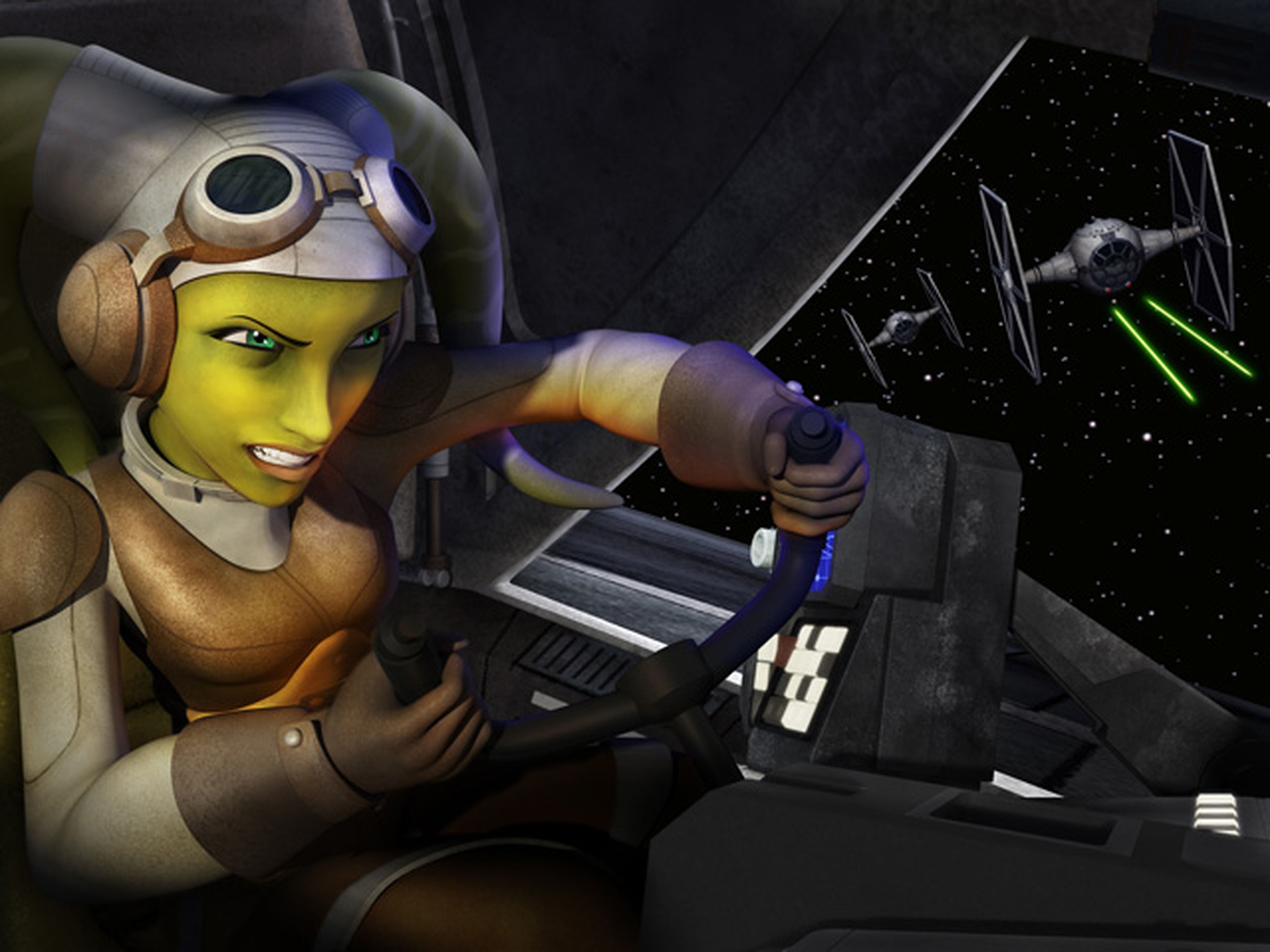 Hera, la piloto de Star Wars: Rebels