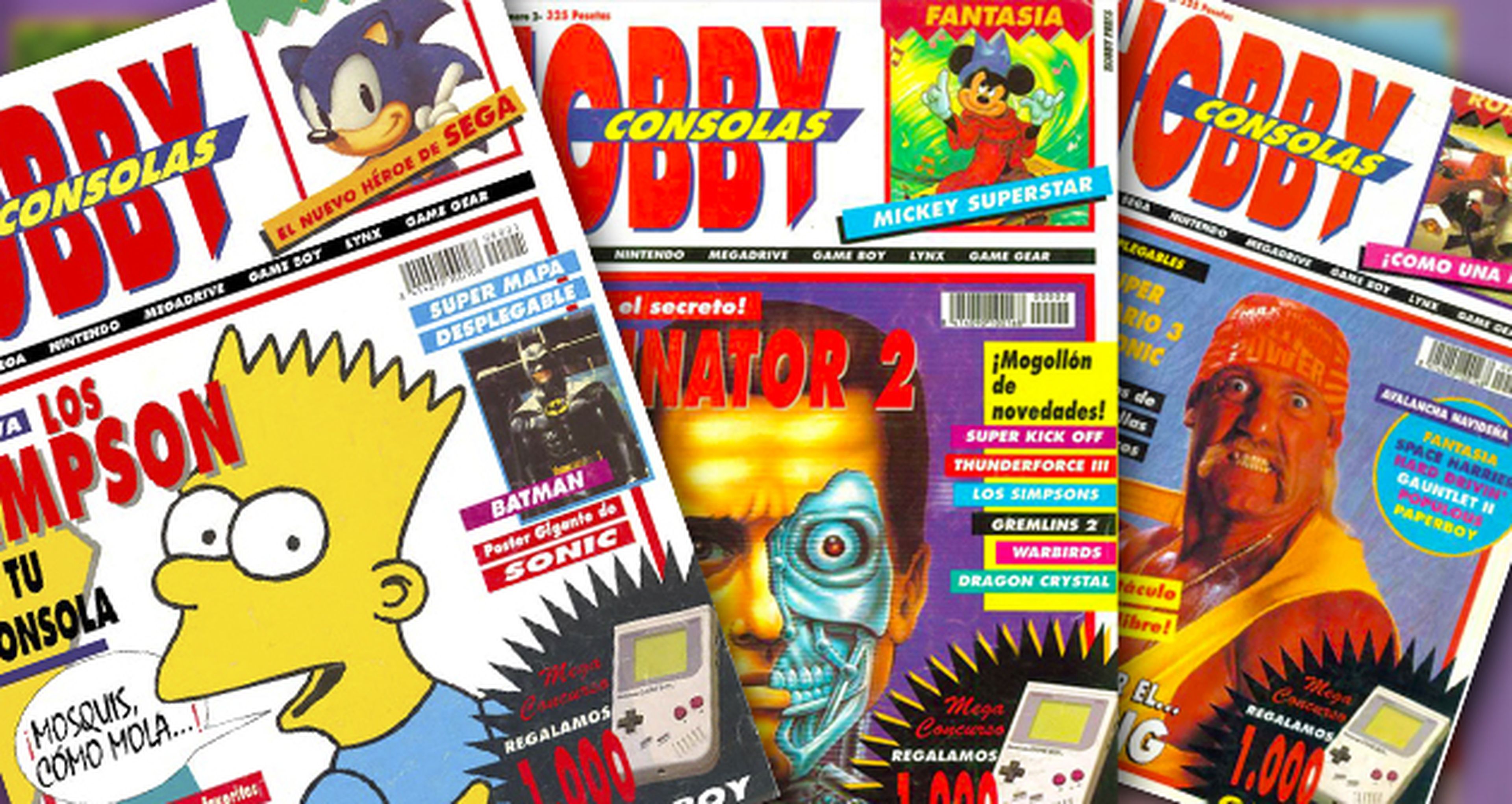 La antigua Hobby Consolas: Sus primeras portadas