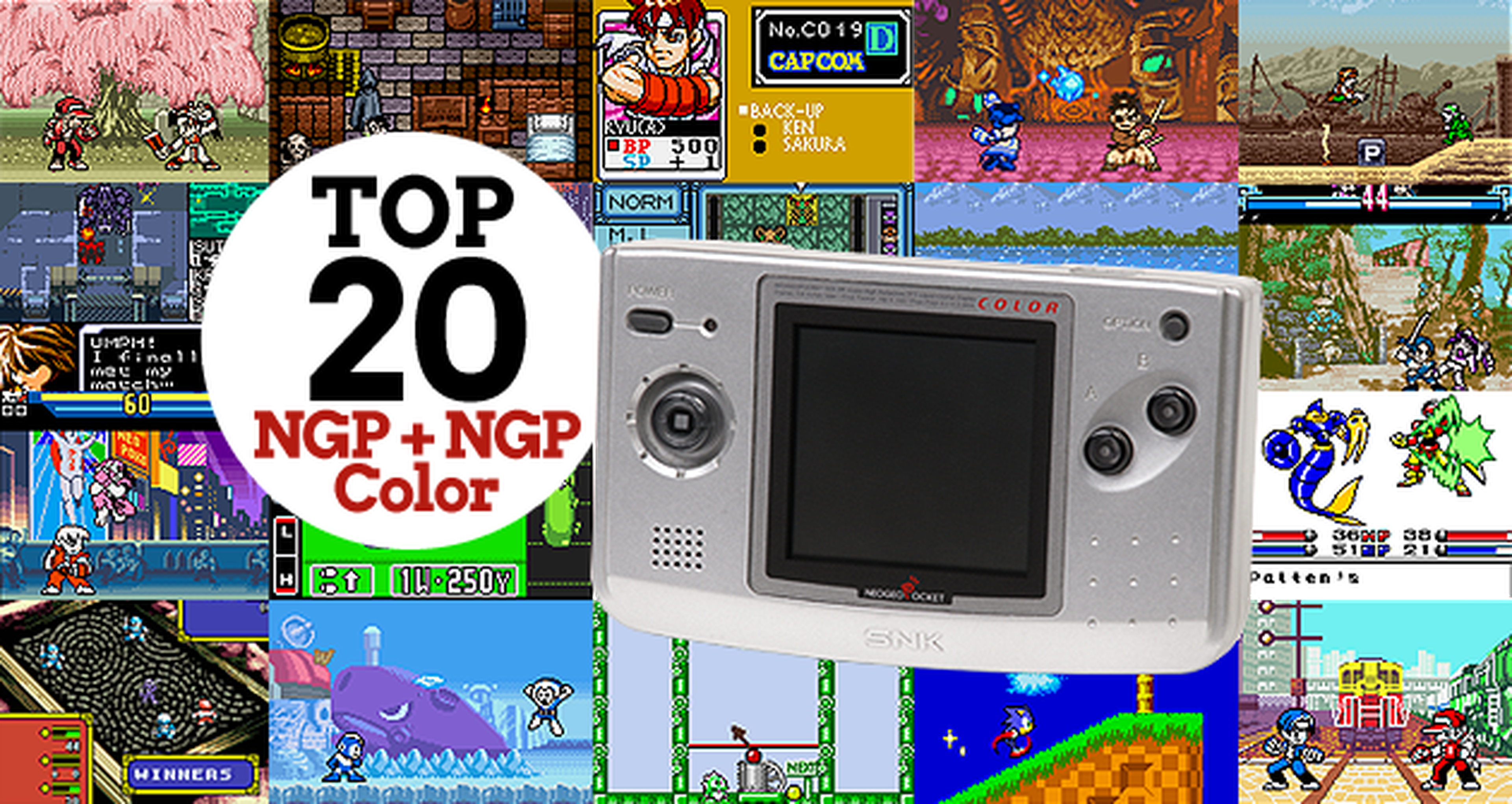 Los 20 mejores juegos de Neo Geo Pocket/NGP Color