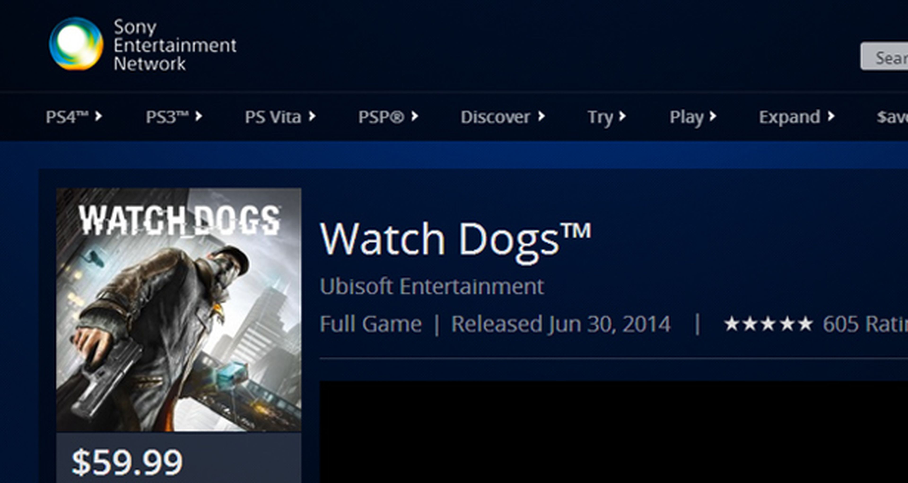 Fecha de lanzamiento de Watch Dogs anunciada en PSN