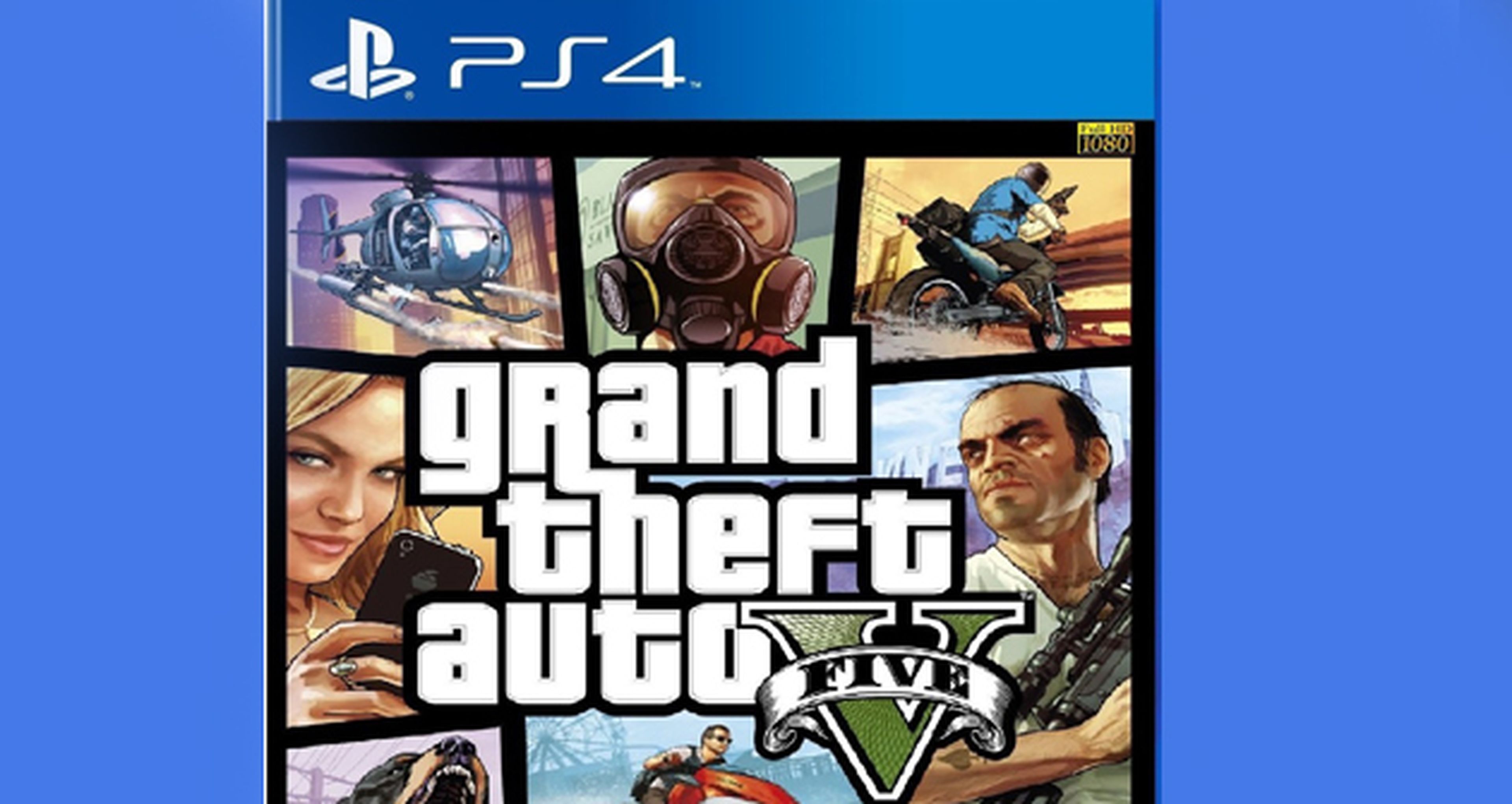 GTA V para PS4 listado por otro comercio online