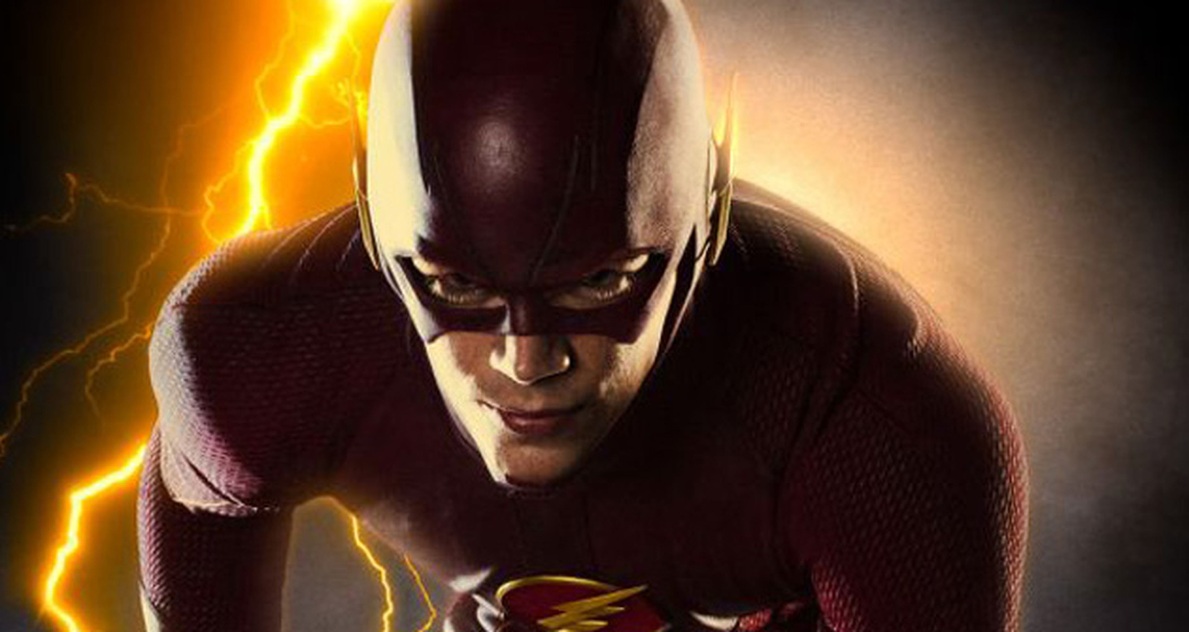 El traje de Flash, de cuerpo entero