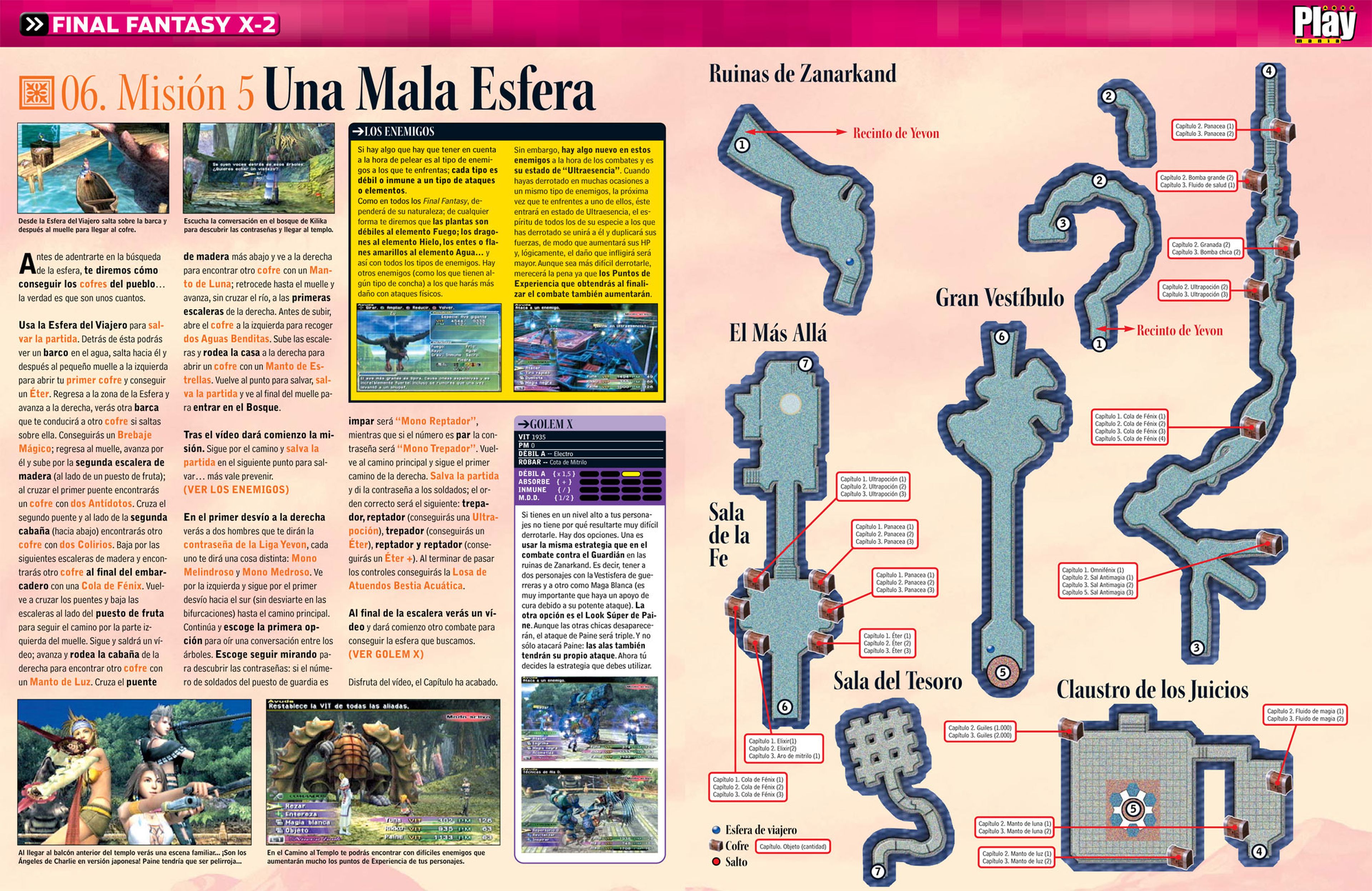 Guías completas para Final Fantasy X y Final Fantasy X-2
