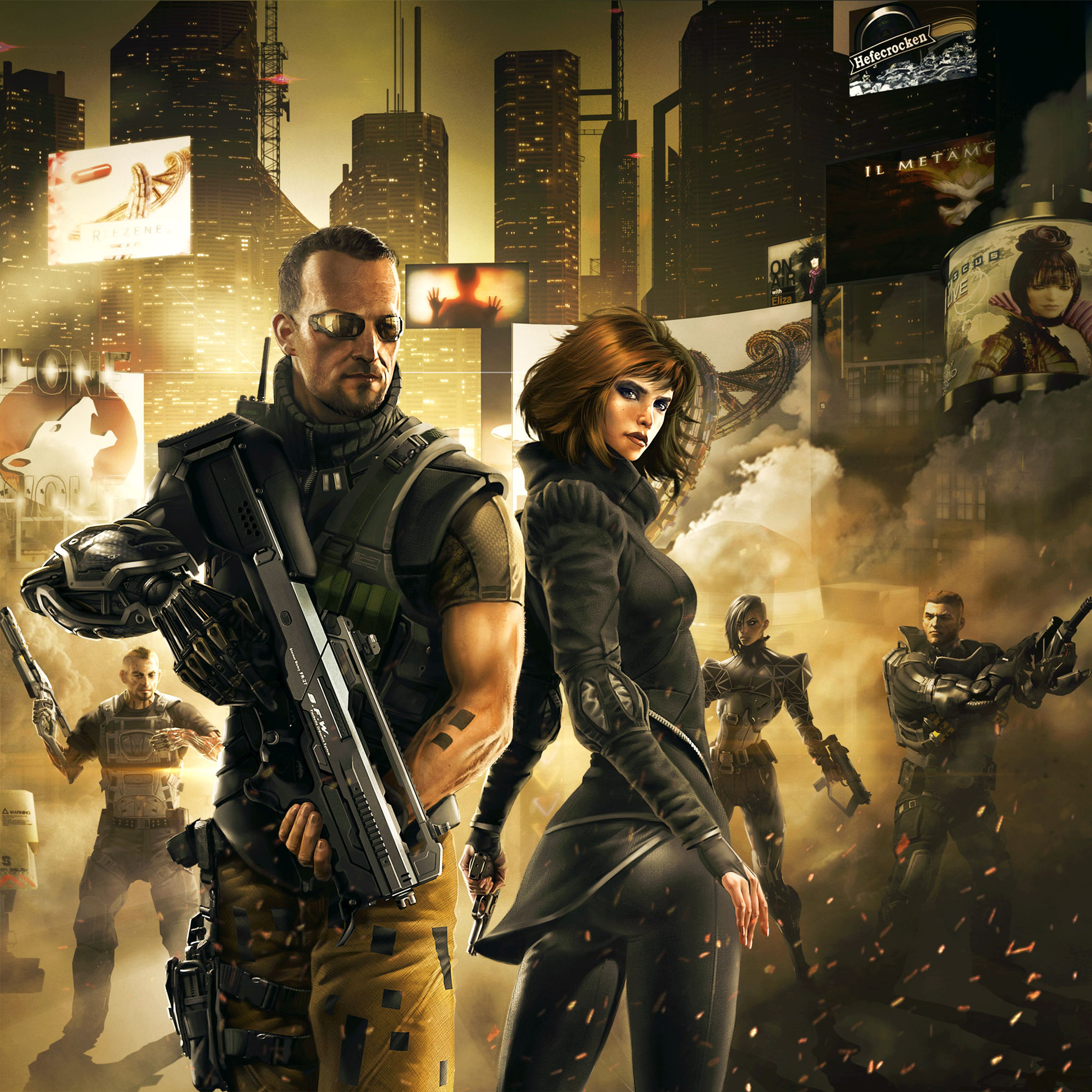 Tráiler de lanzamiento de Deus Ex: The Fall para PC