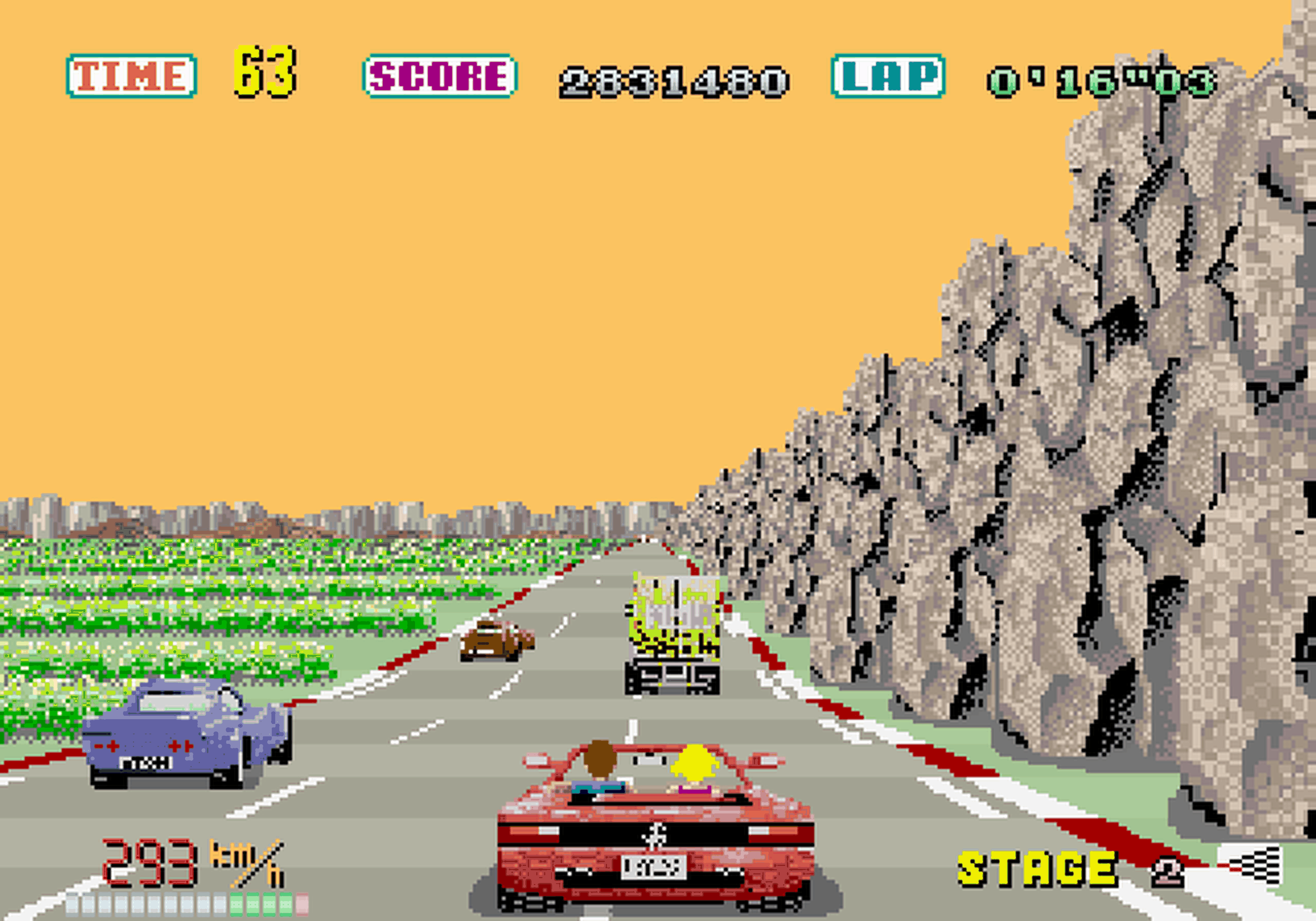 Бит гонка игра. Outrun игра 1986. Outrun 3 Sega. Гонки на mame. Гонки 16 бит.