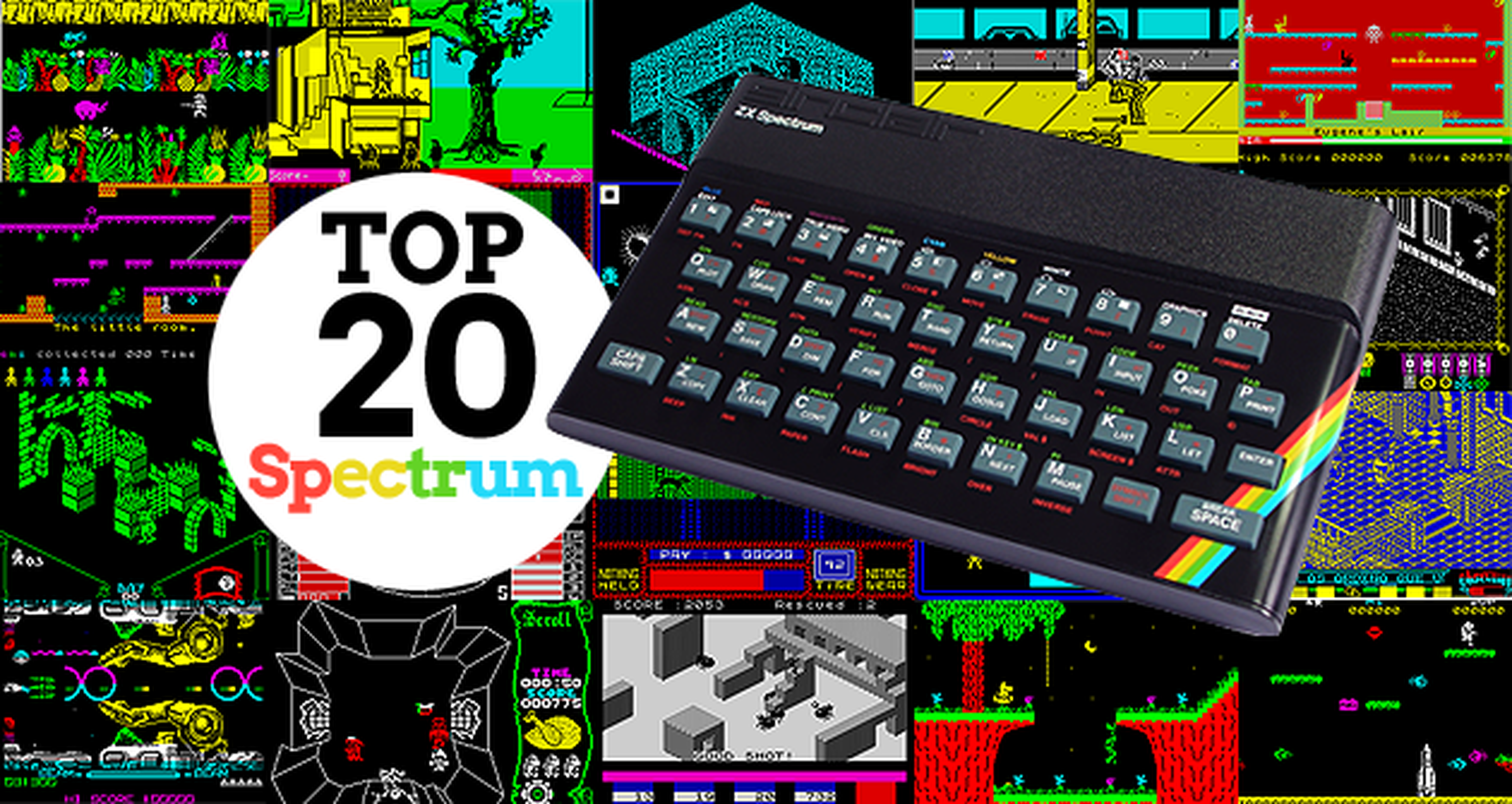 Los 20 mejores juegos de Spectrum