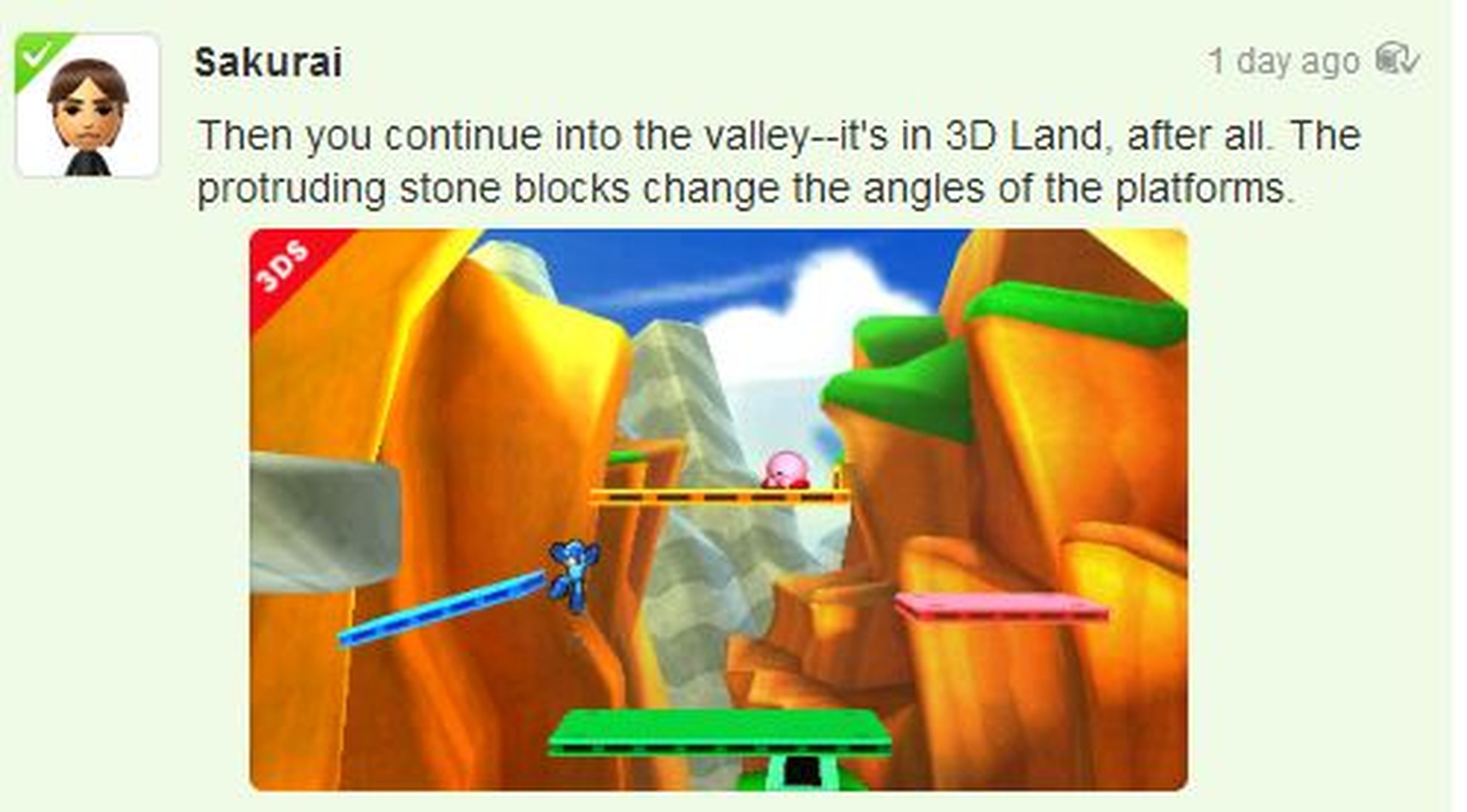 Escenario de Super Mario 3D Land en Super Smash Bros.