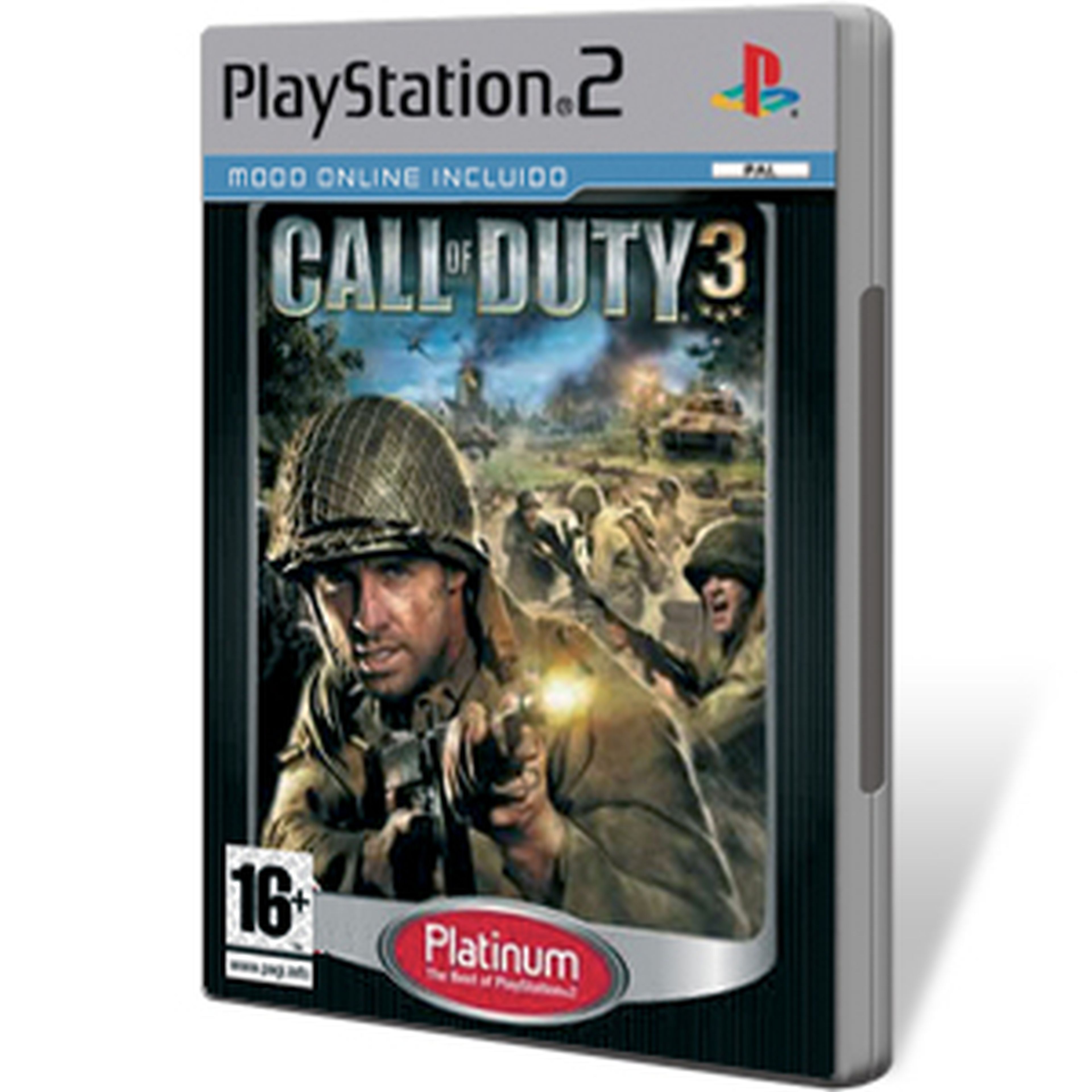 Call of Duty 3 para PS2