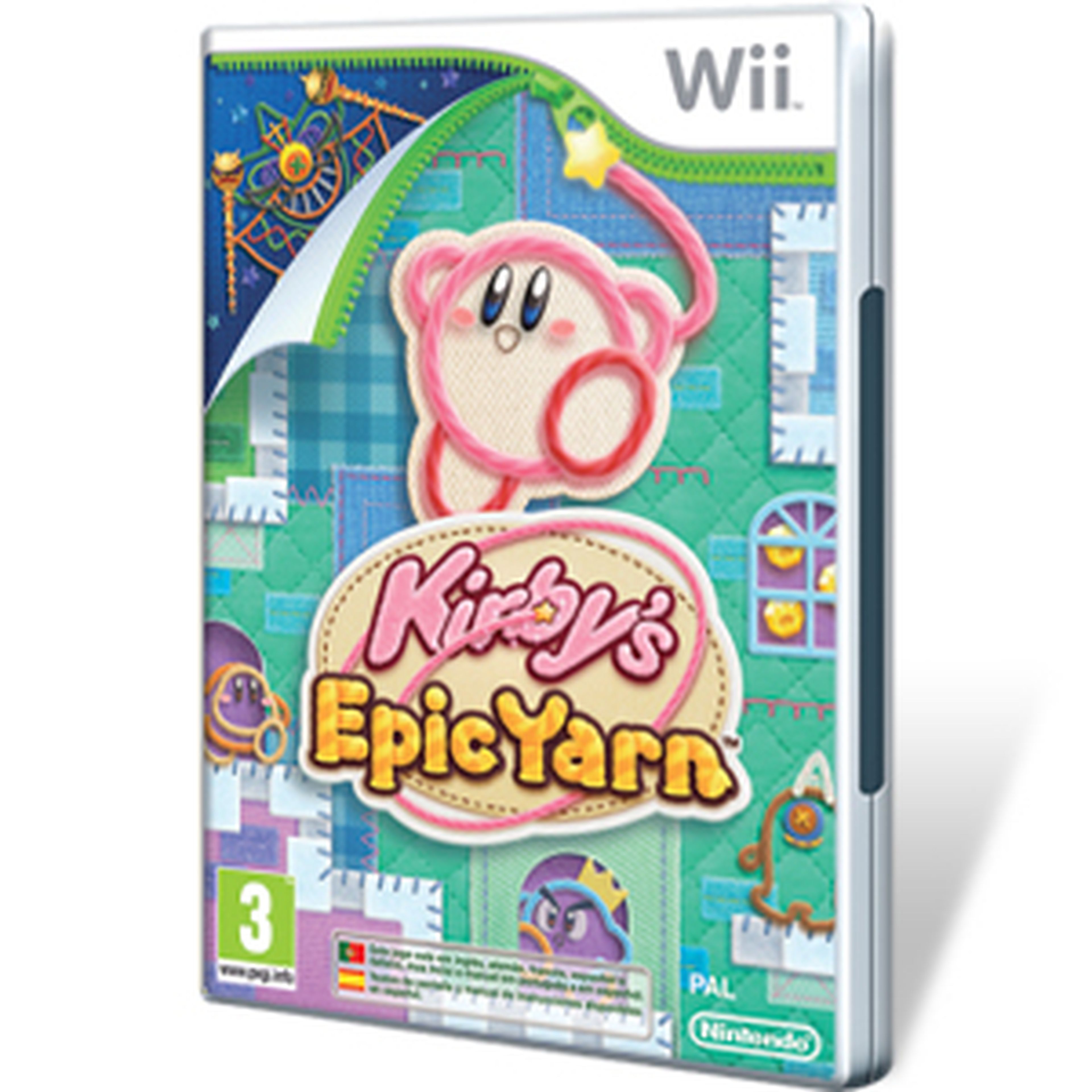 Kirby Epic Yarn para Wii
