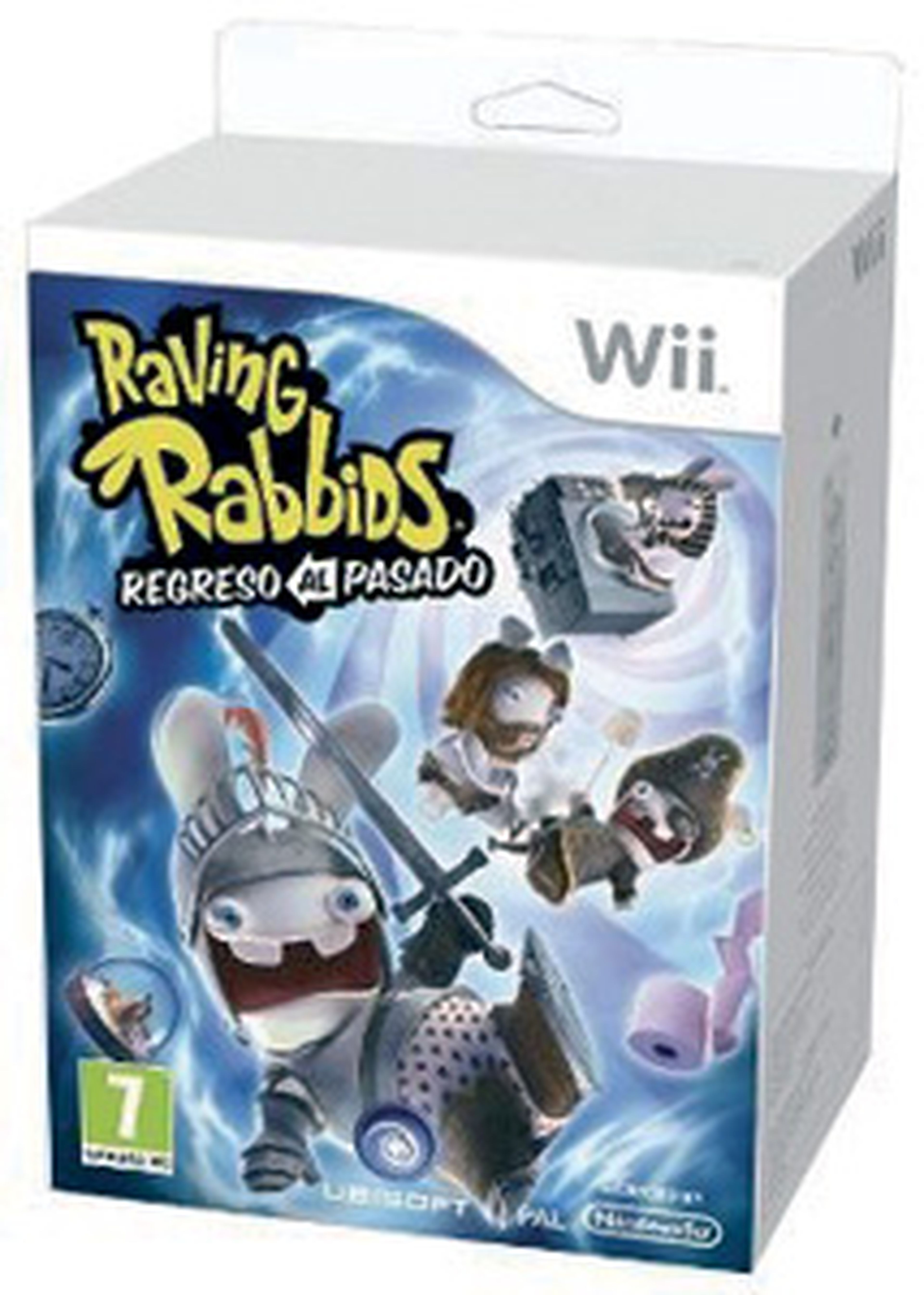 Raving Rabbids Regreso al Pasado para Wii