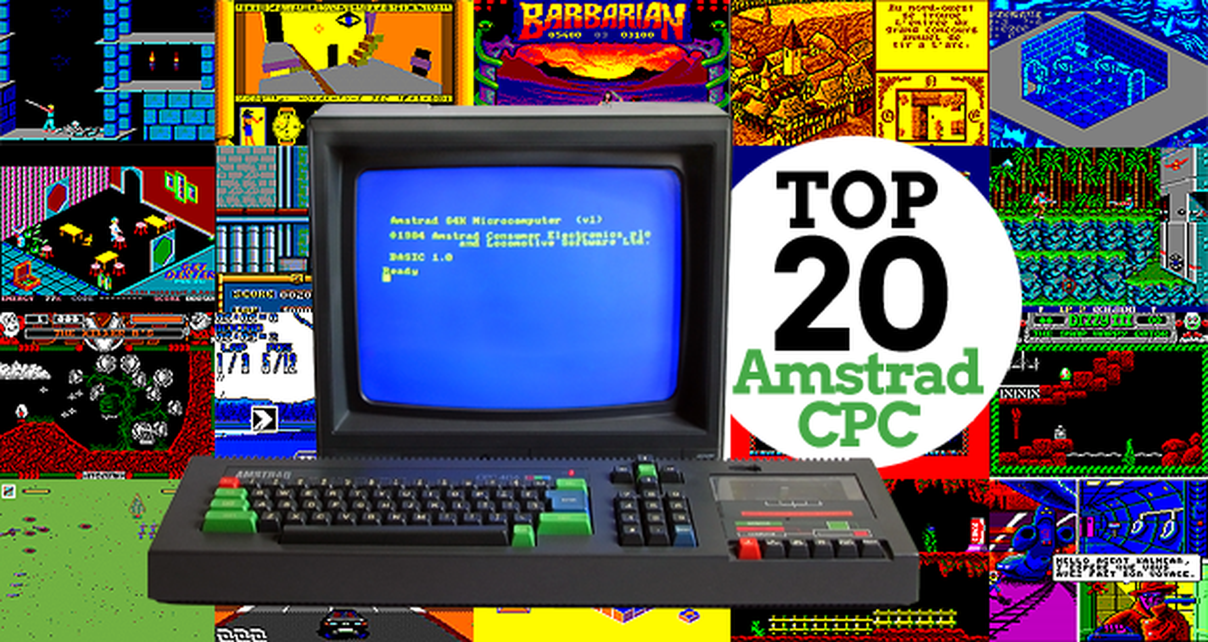 Los 20 mejores juegos de Amstrad CPC